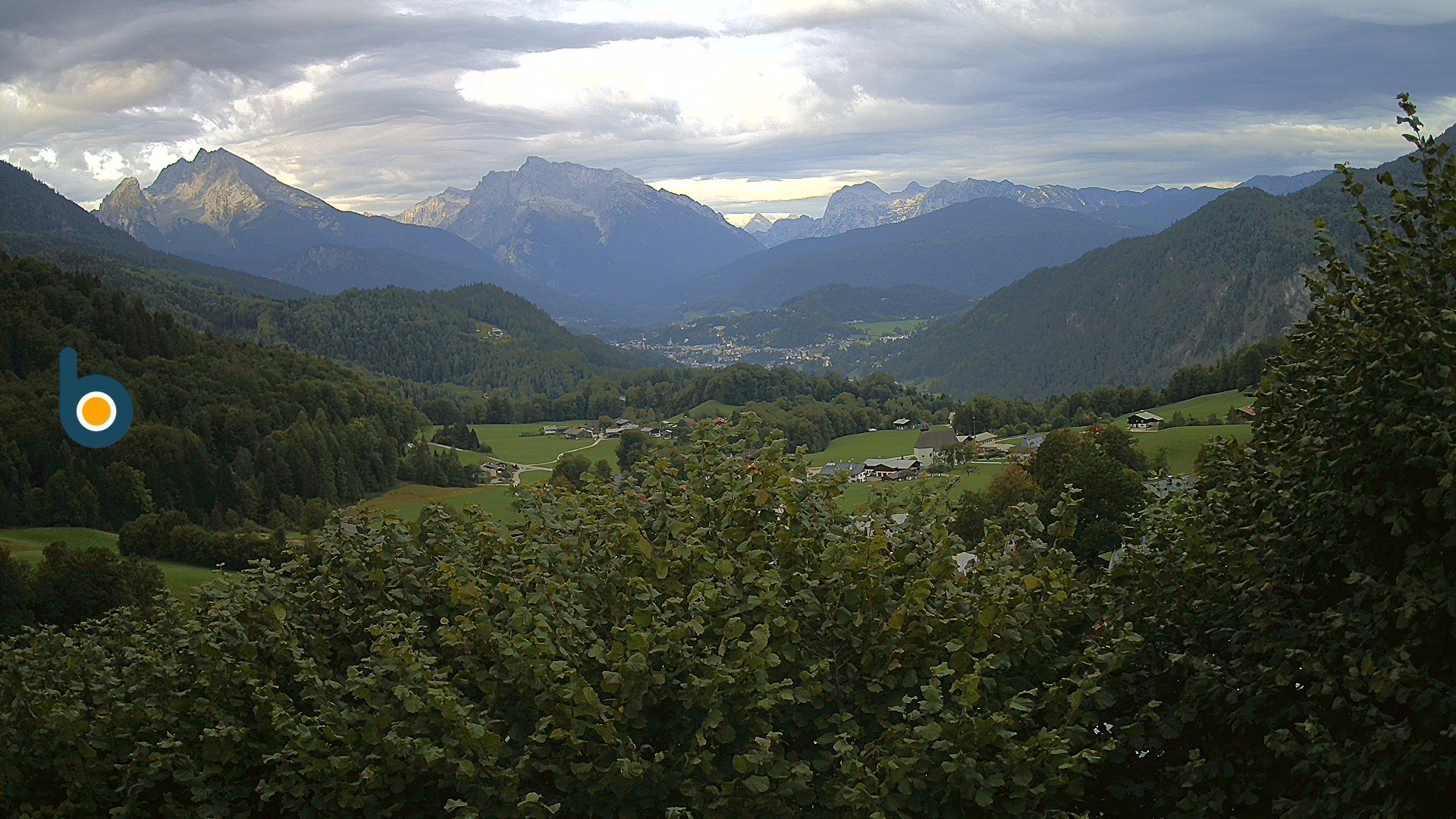 Archiv Foto Webcam Oberau: Alpinhotel Berchtesgaden