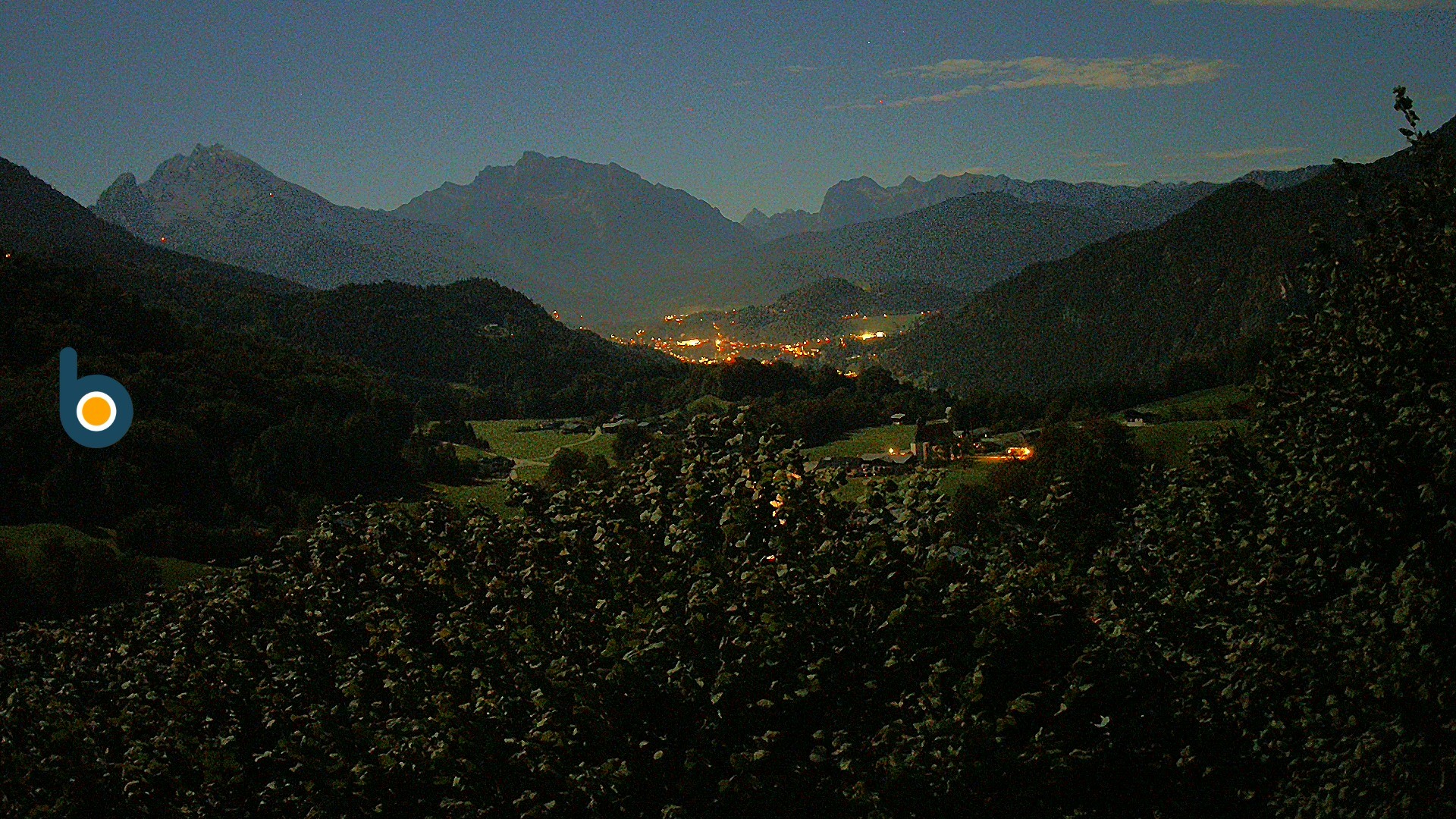 Archived image Webcam Berchtesgaden - View Oberau