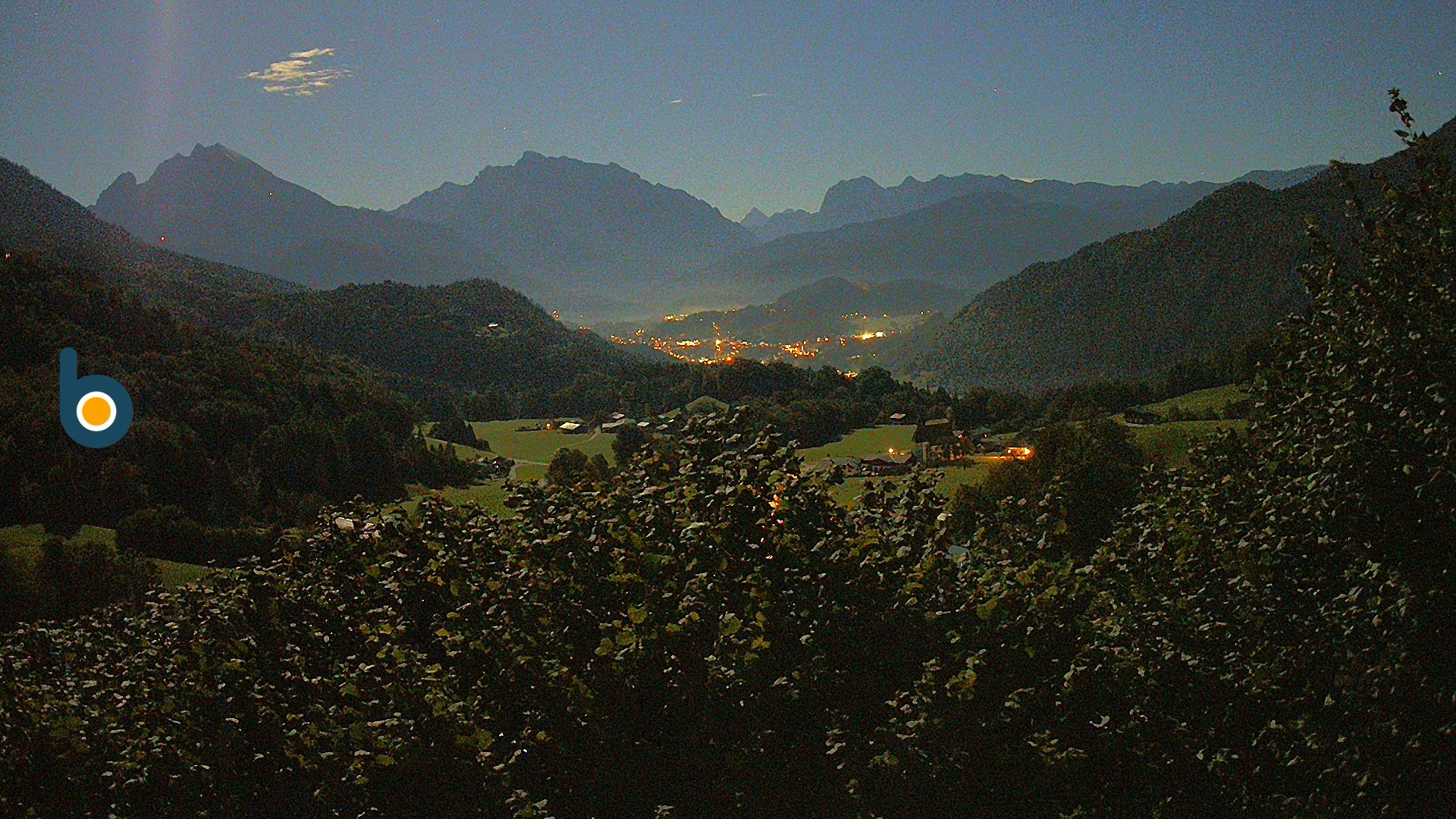 Archived image Webcam Berchtesgaden - View Oberau