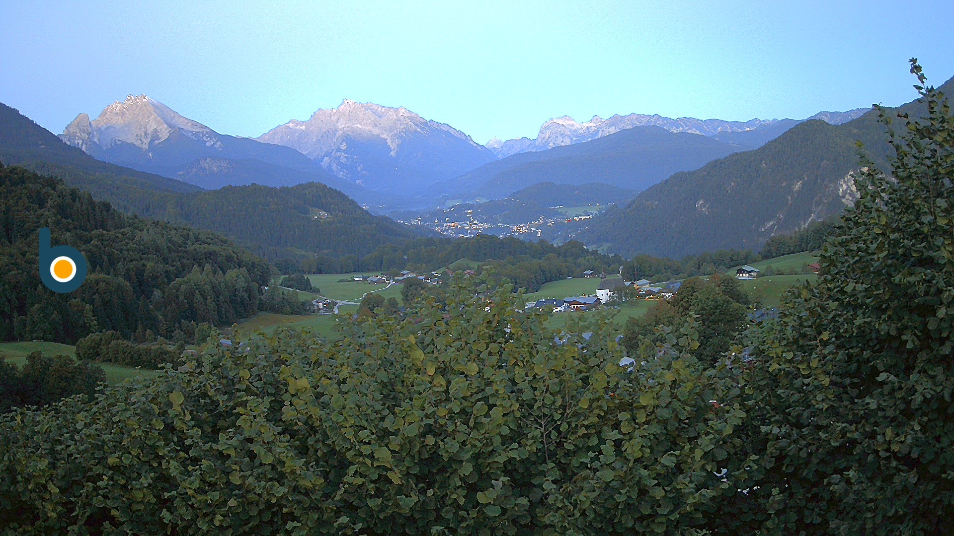 Archived image Webcam Berchtesgaden - View Oberau