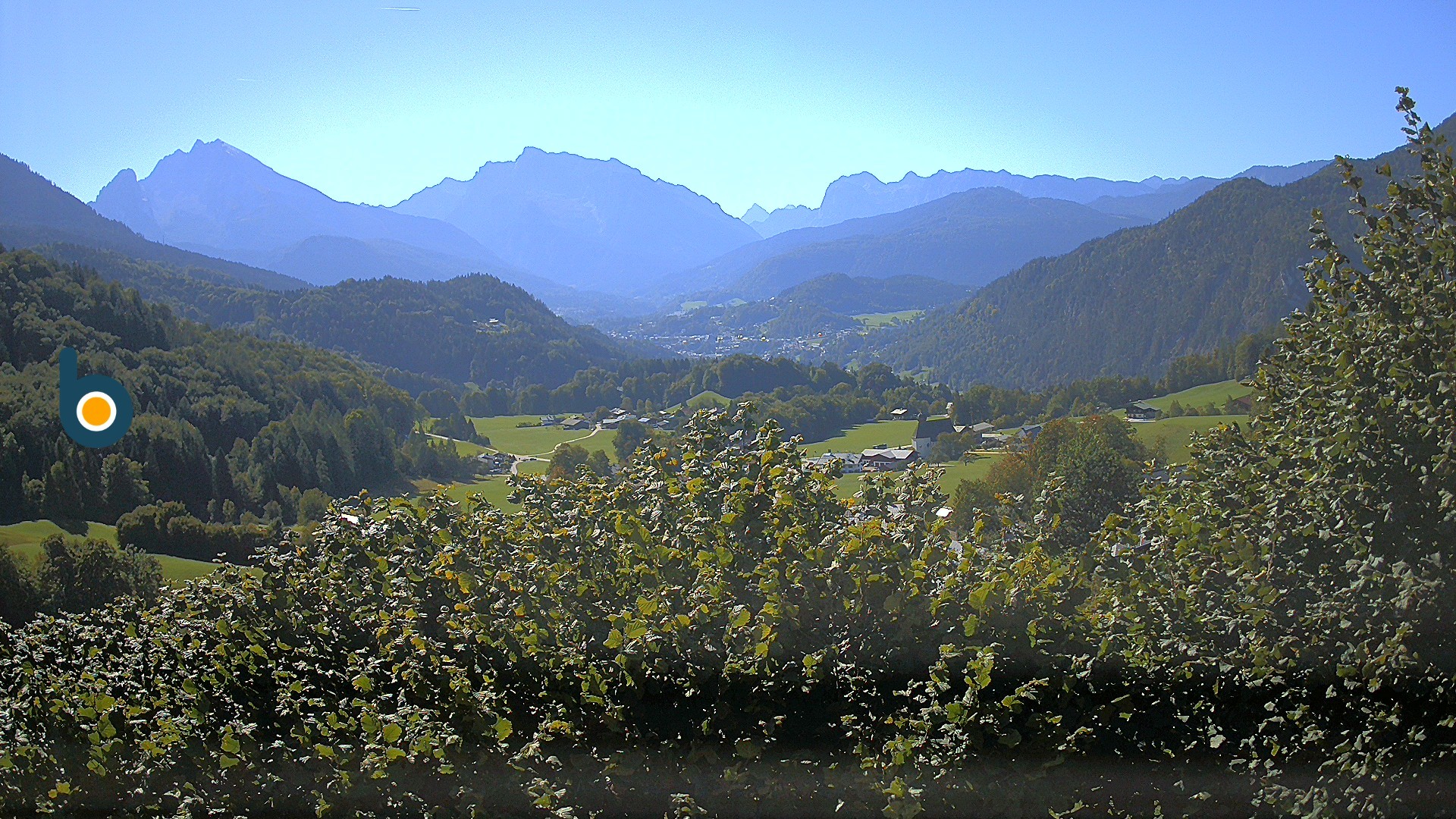 Archived image Webcam Berchtesgaden - View Oberau