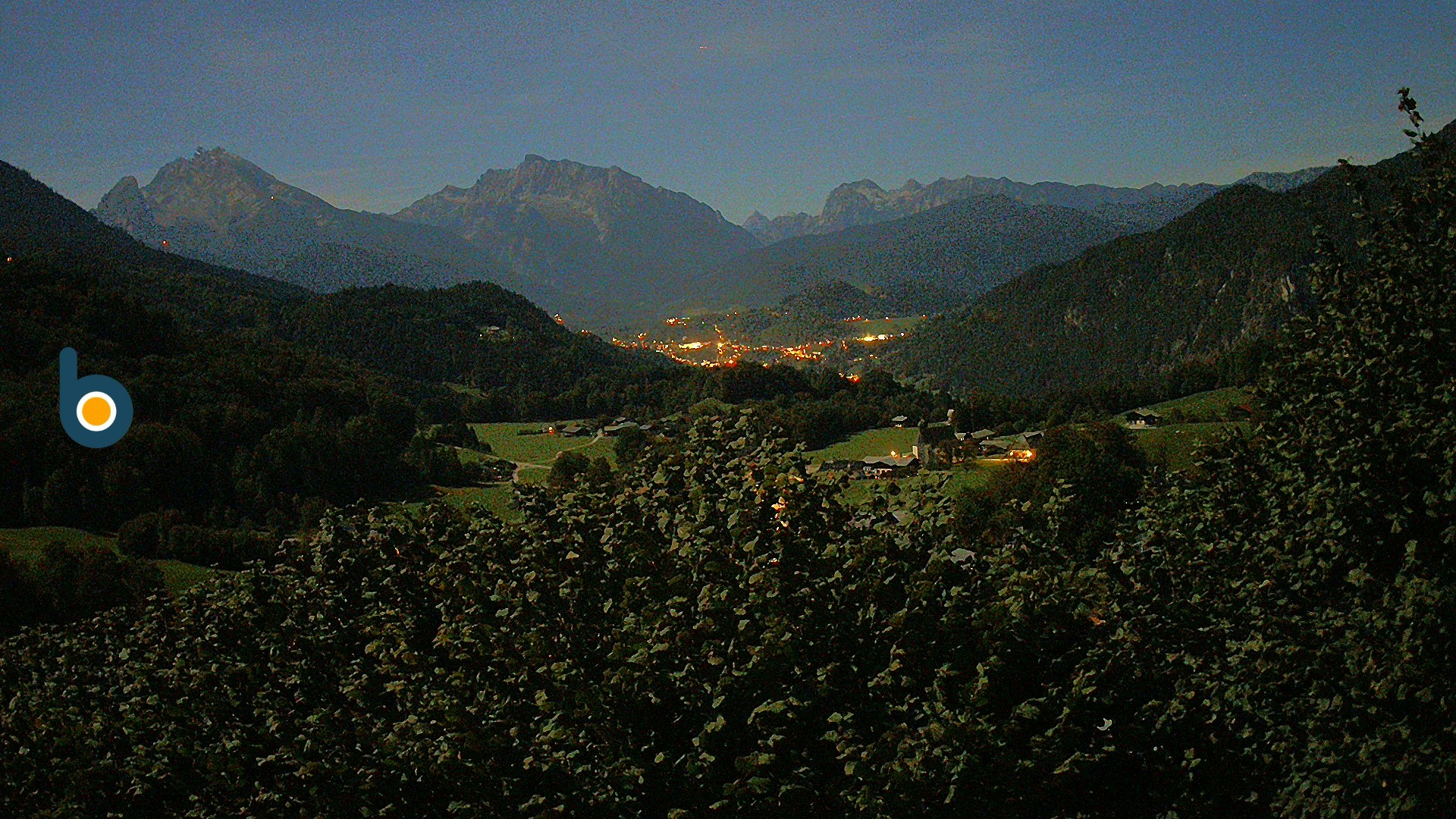 Archiv Foto Webcam Oberau: Alpinhotel Berchtesgaden