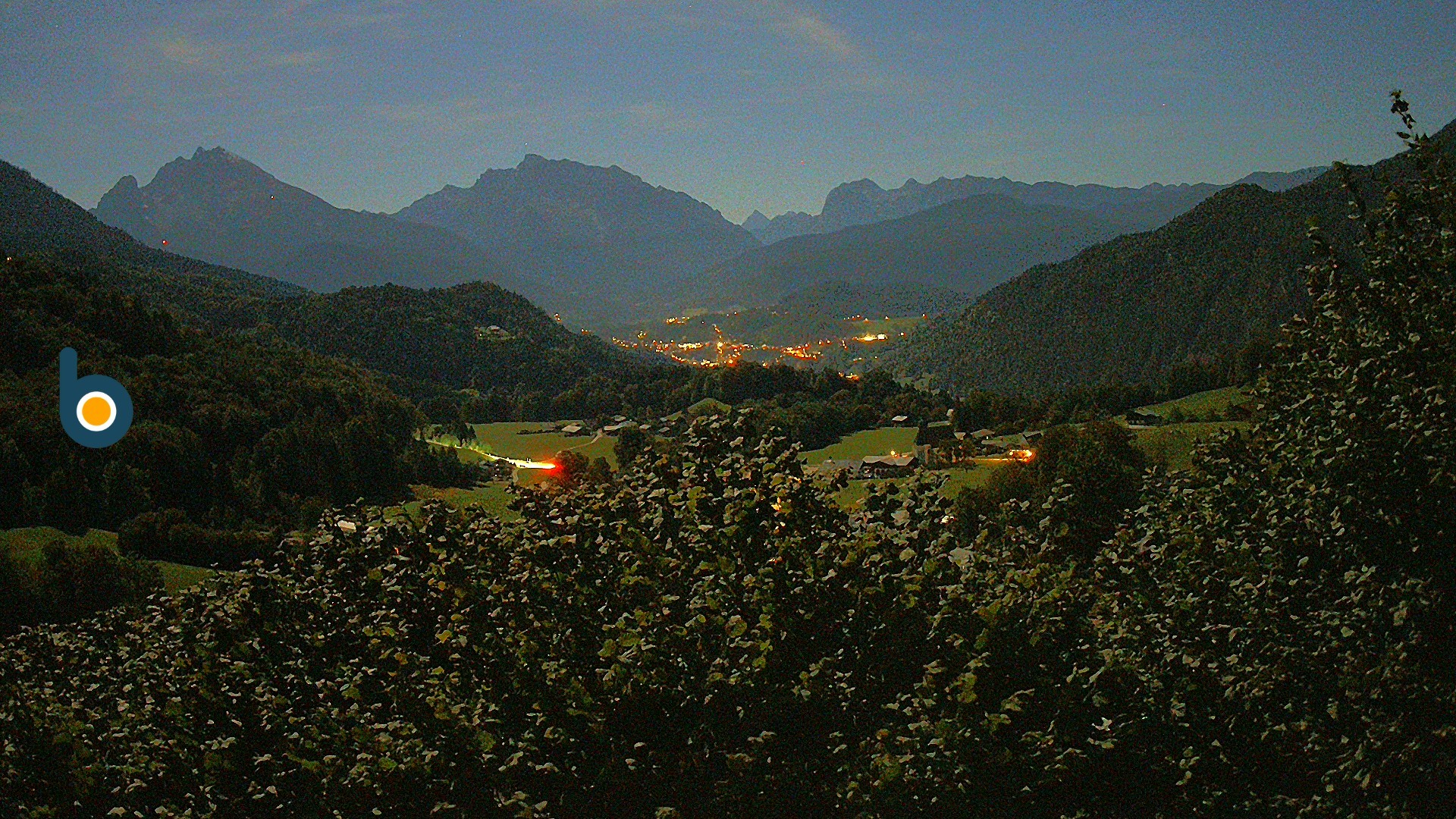 Archiv Foto Webcam Oberau: Alpinhotel Berchtesgaden