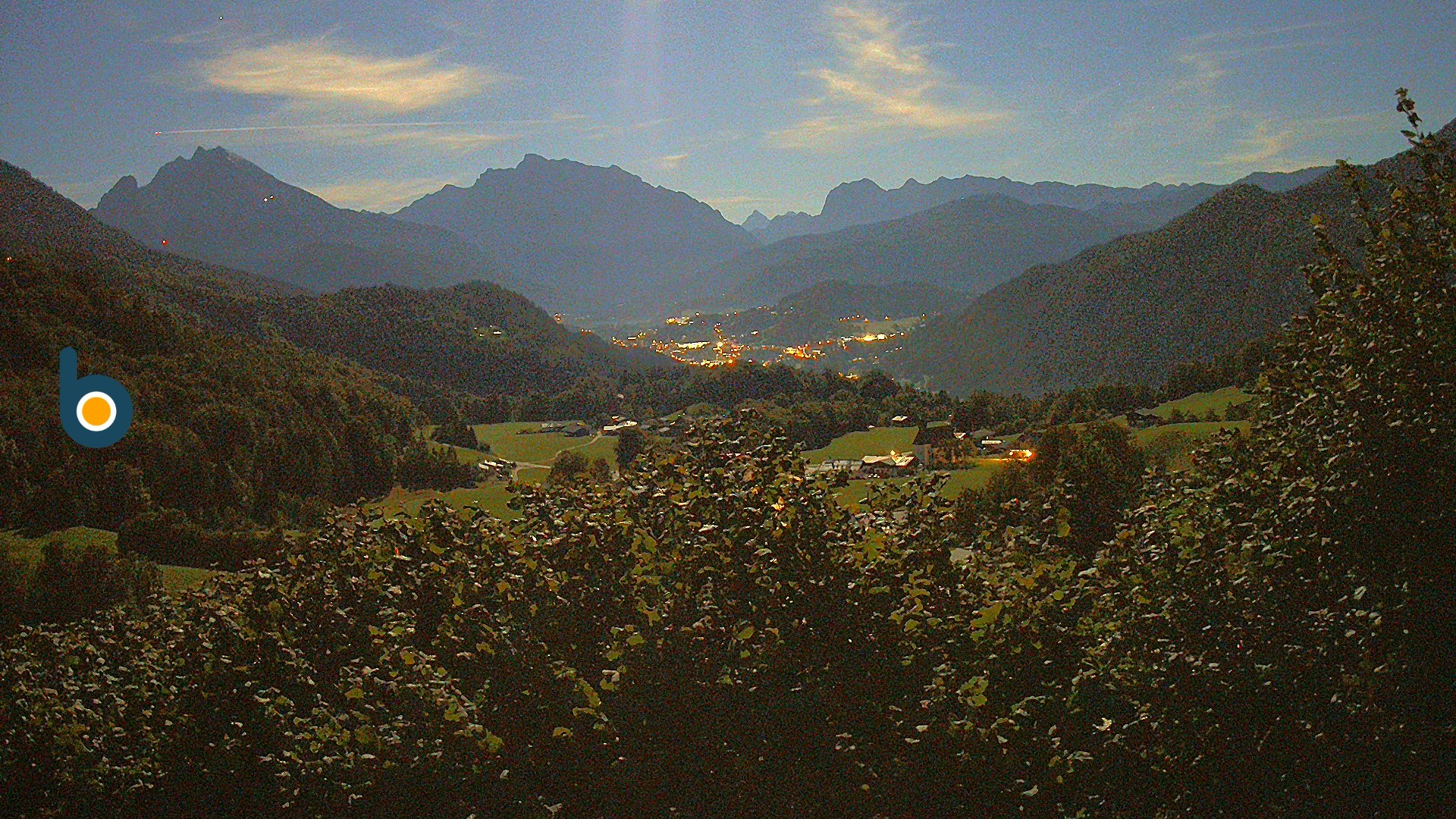 Archiv Foto Webcam Oberau: Alpinhotel Berchtesgaden