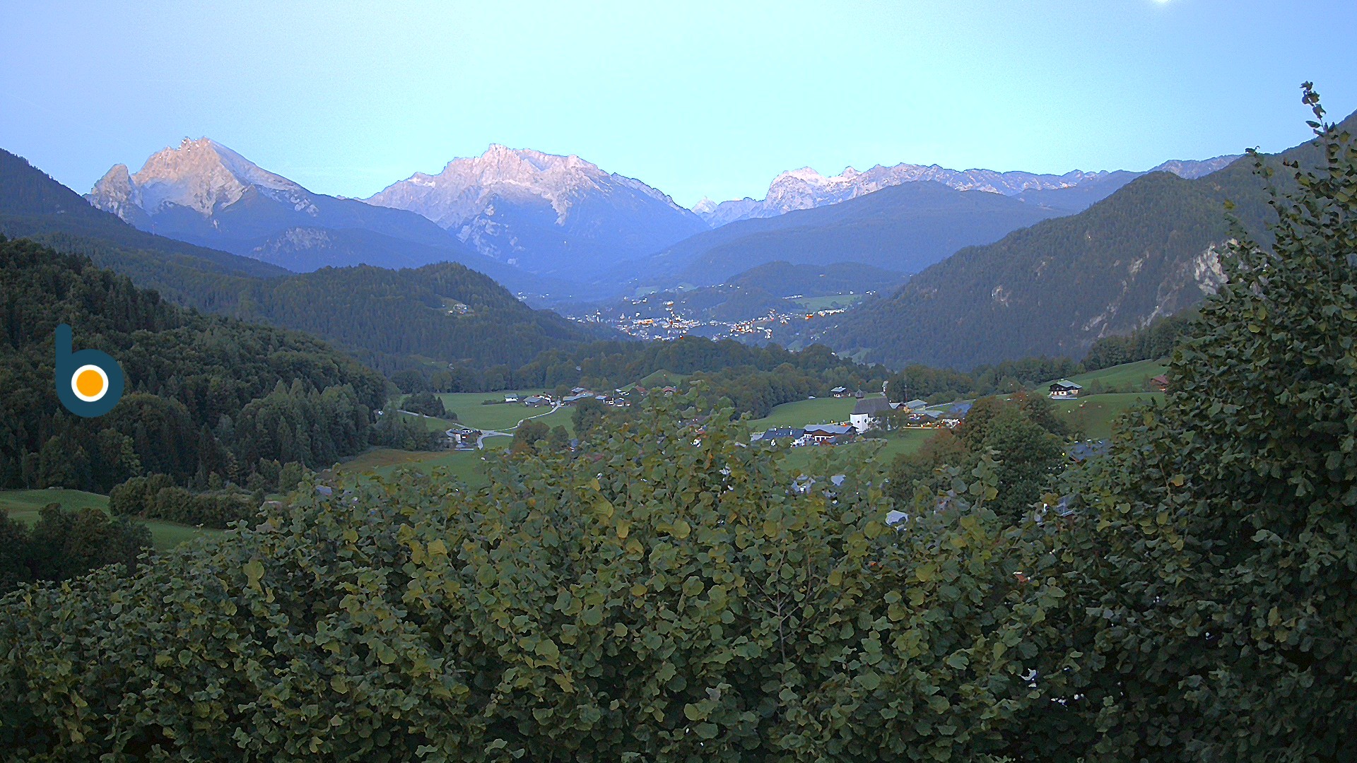 Archiv Foto Webcam Oberau: Alpinhotel Berchtesgaden