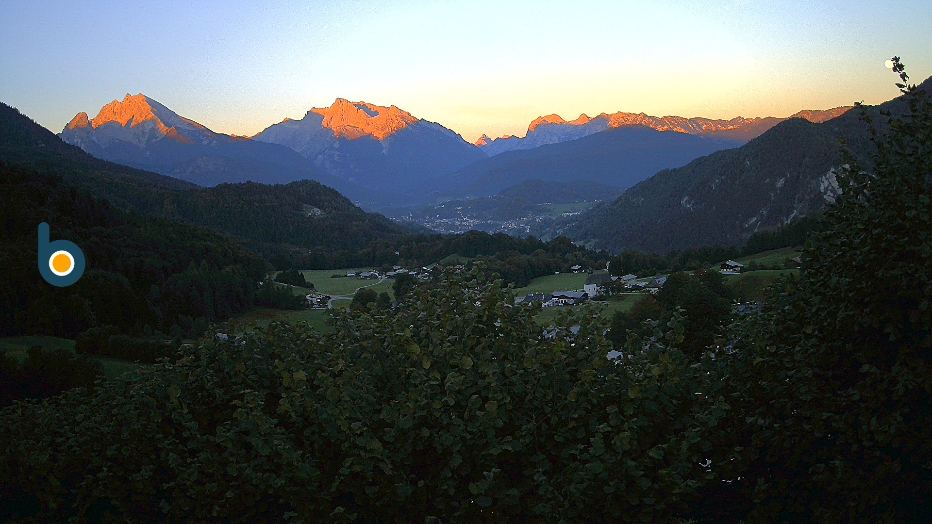 Archiv Foto Webcam Oberau: Alpinhotel Berchtesgaden