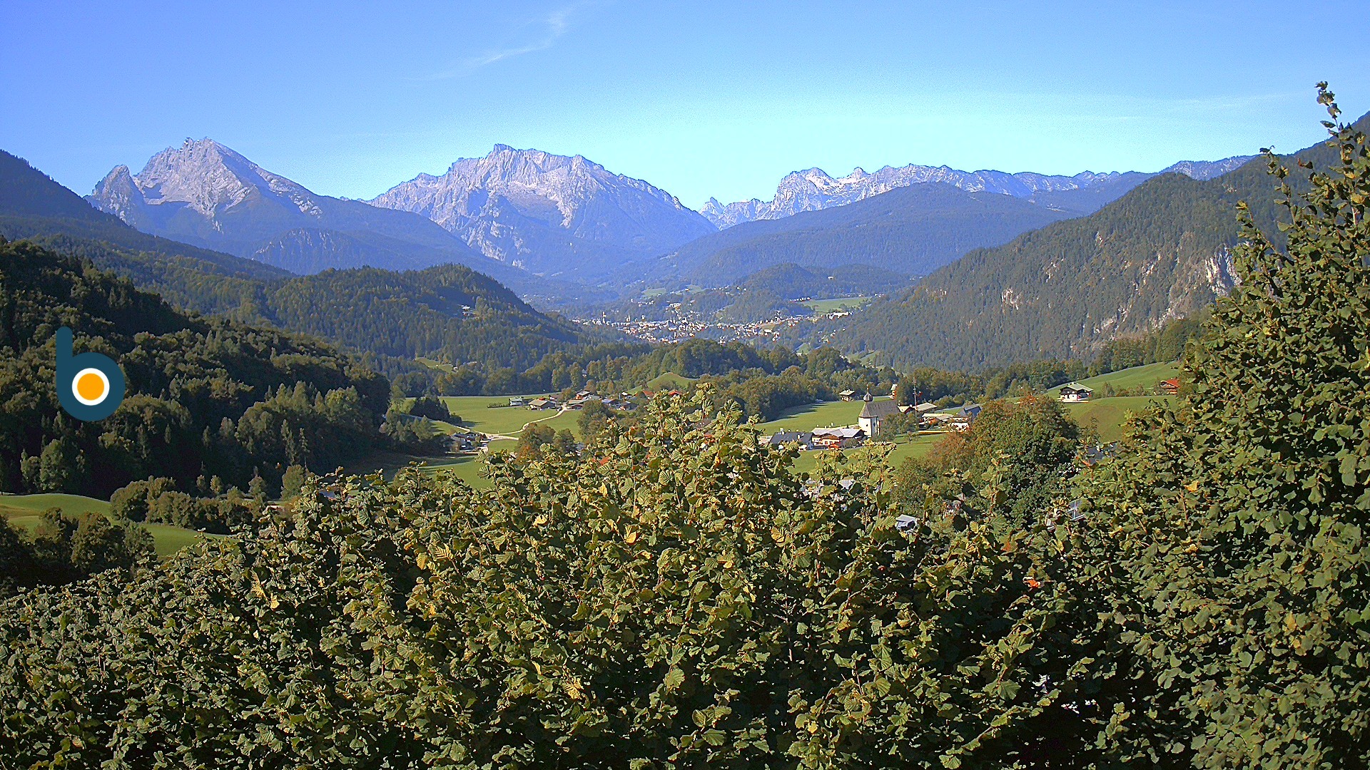 Archiv Foto Webcam Oberau: Alpinhotel Berchtesgaden