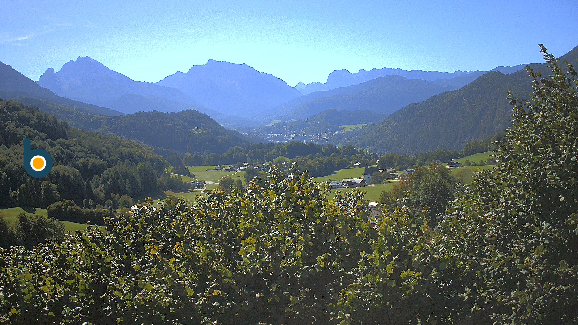 Archiv Foto Webcam Oberau: Alpinhotel Berchtesgaden