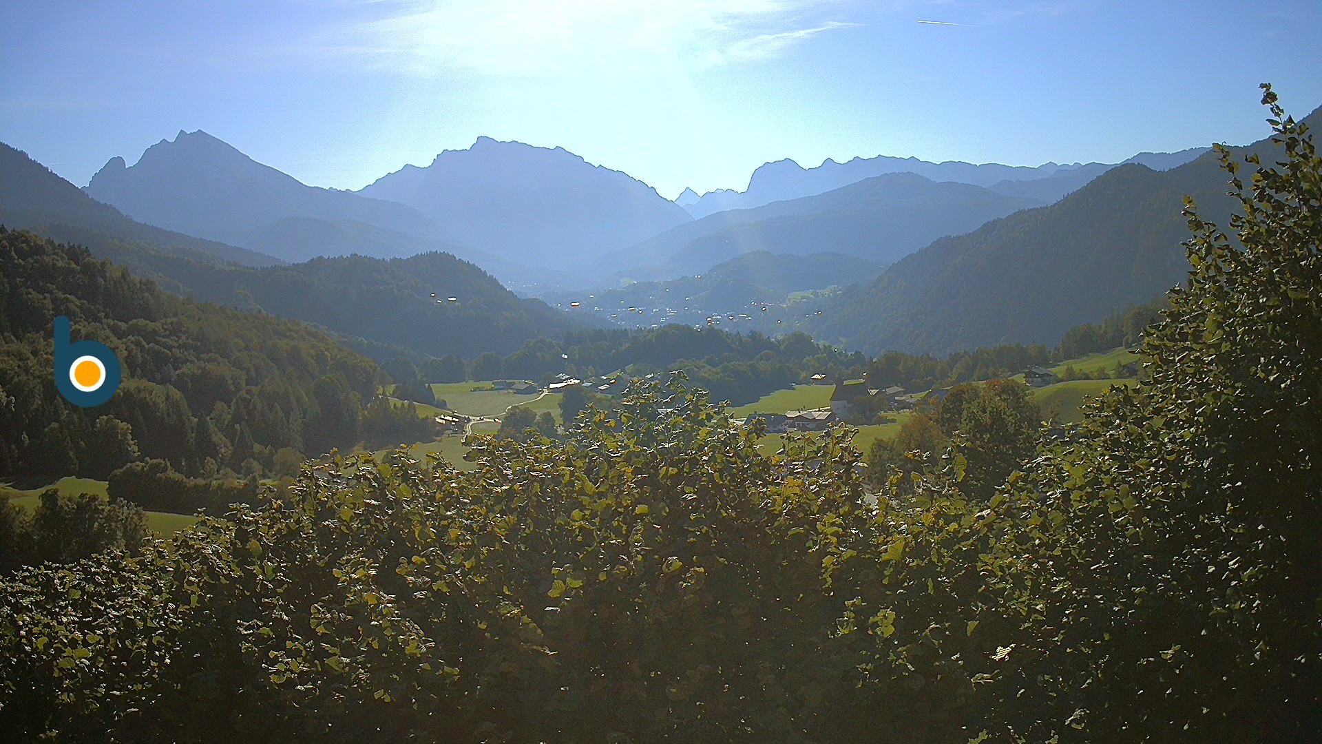 Archiv Foto Webcam Oberau: Alpinhotel Berchtesgaden