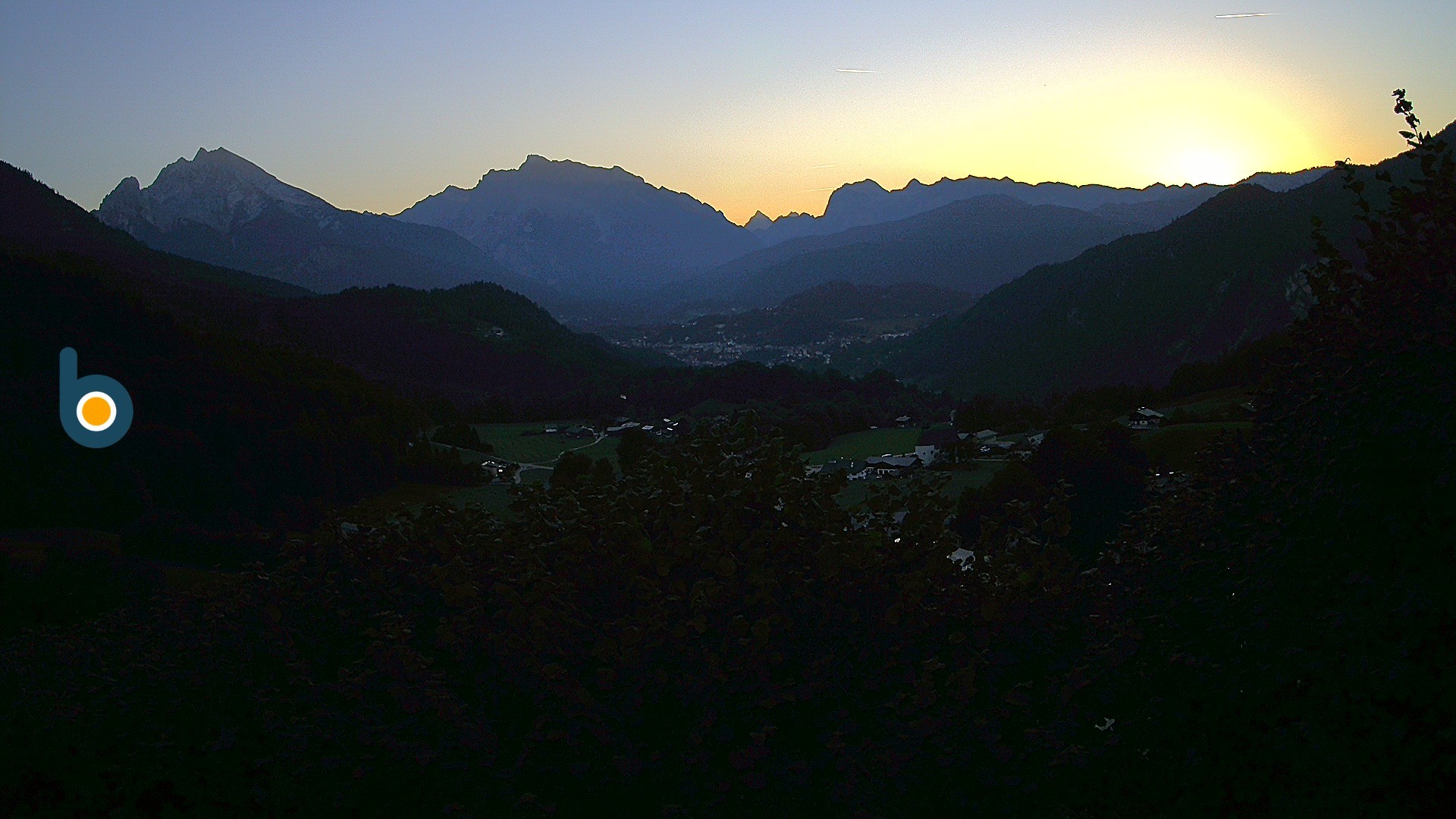 Archiv Foto Webcam Oberau: Alpinhotel Berchtesgaden