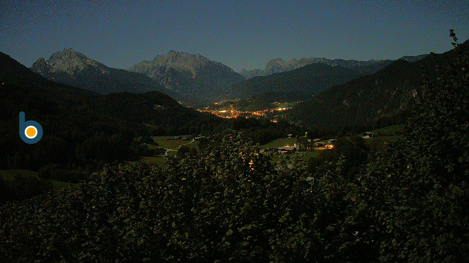 Archiv Foto Webcam Oberau: Alpinhotel Berchtesgaden