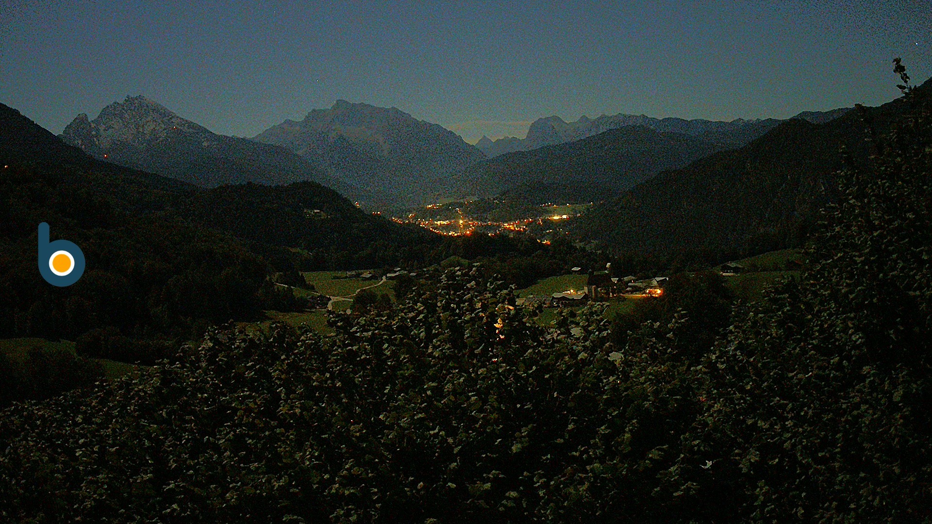 Archiv Foto Webcam Oberau: Alpinhotel Berchtesgaden