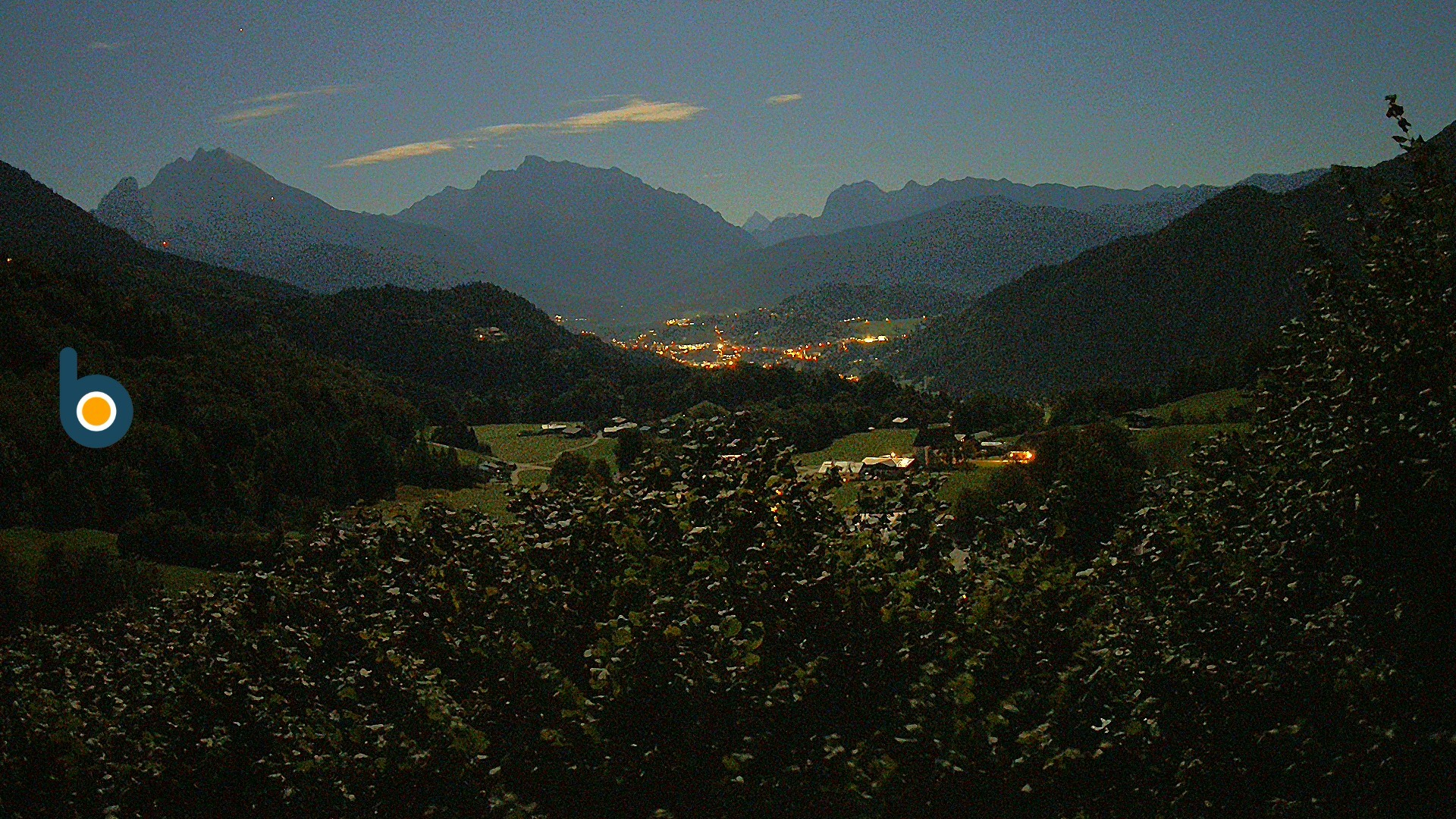 Archiv Foto Webcam Oberau: Alpinhotel Berchtesgaden
