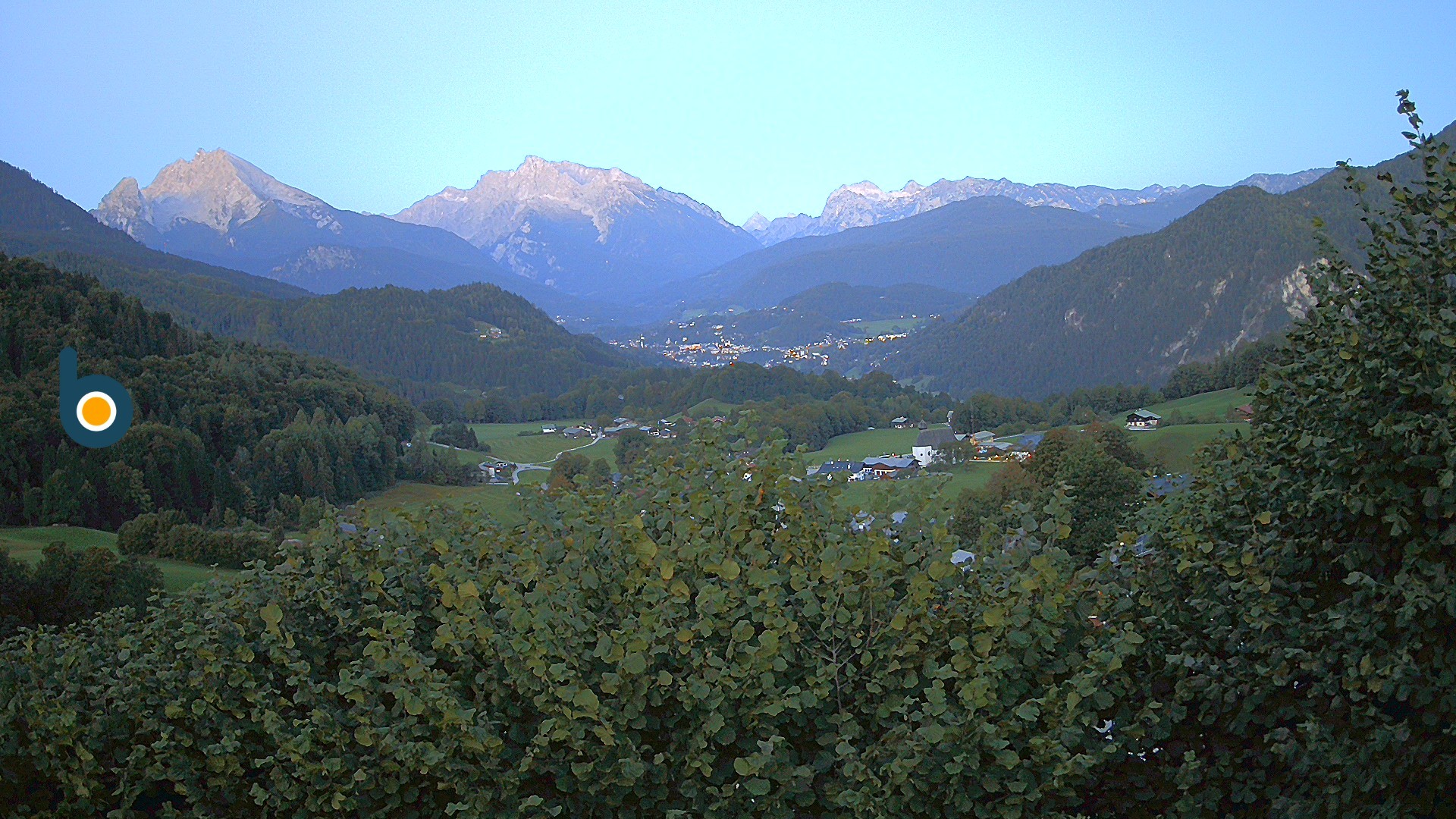 Archiv Foto Webcam Oberau: Alpinhotel Berchtesgaden