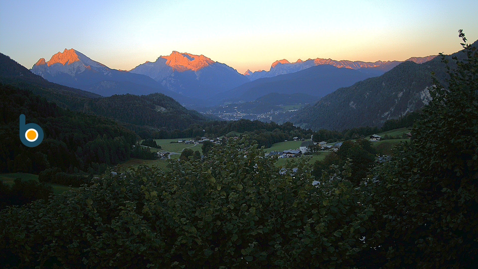 Archiv Foto Webcam Oberau: Alpinhotel Berchtesgaden