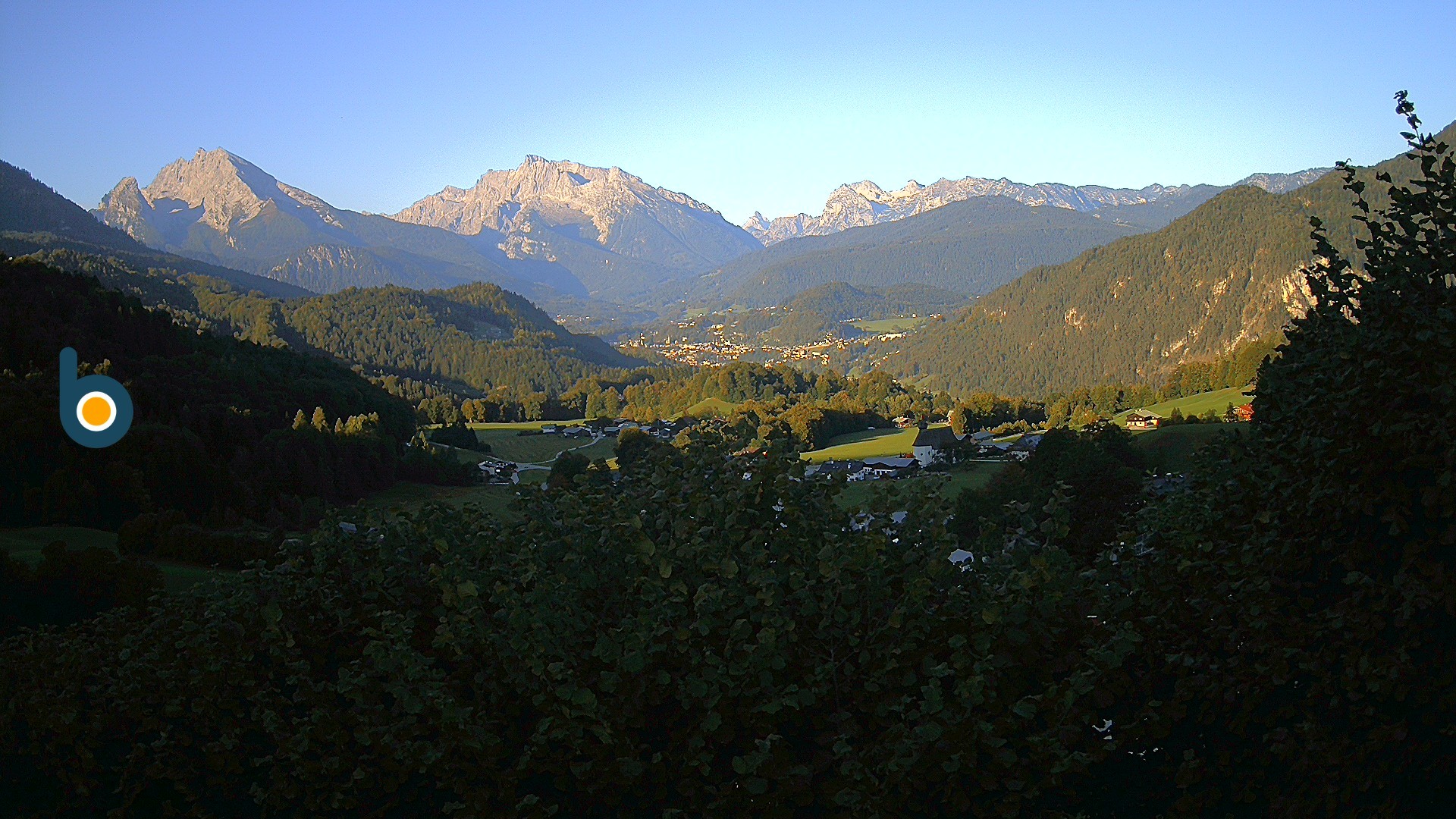 Archiv Foto Webcam Oberau: Alpinhotel Berchtesgaden