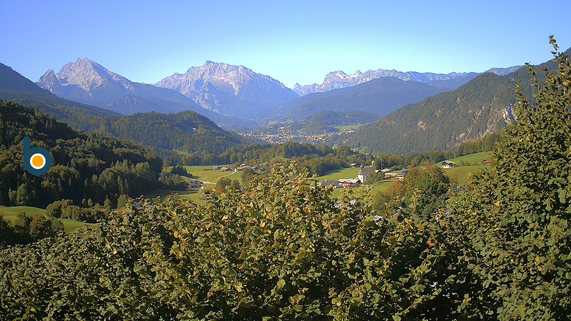 Archiv Foto Webcam Oberau: Alpinhotel Berchtesgaden