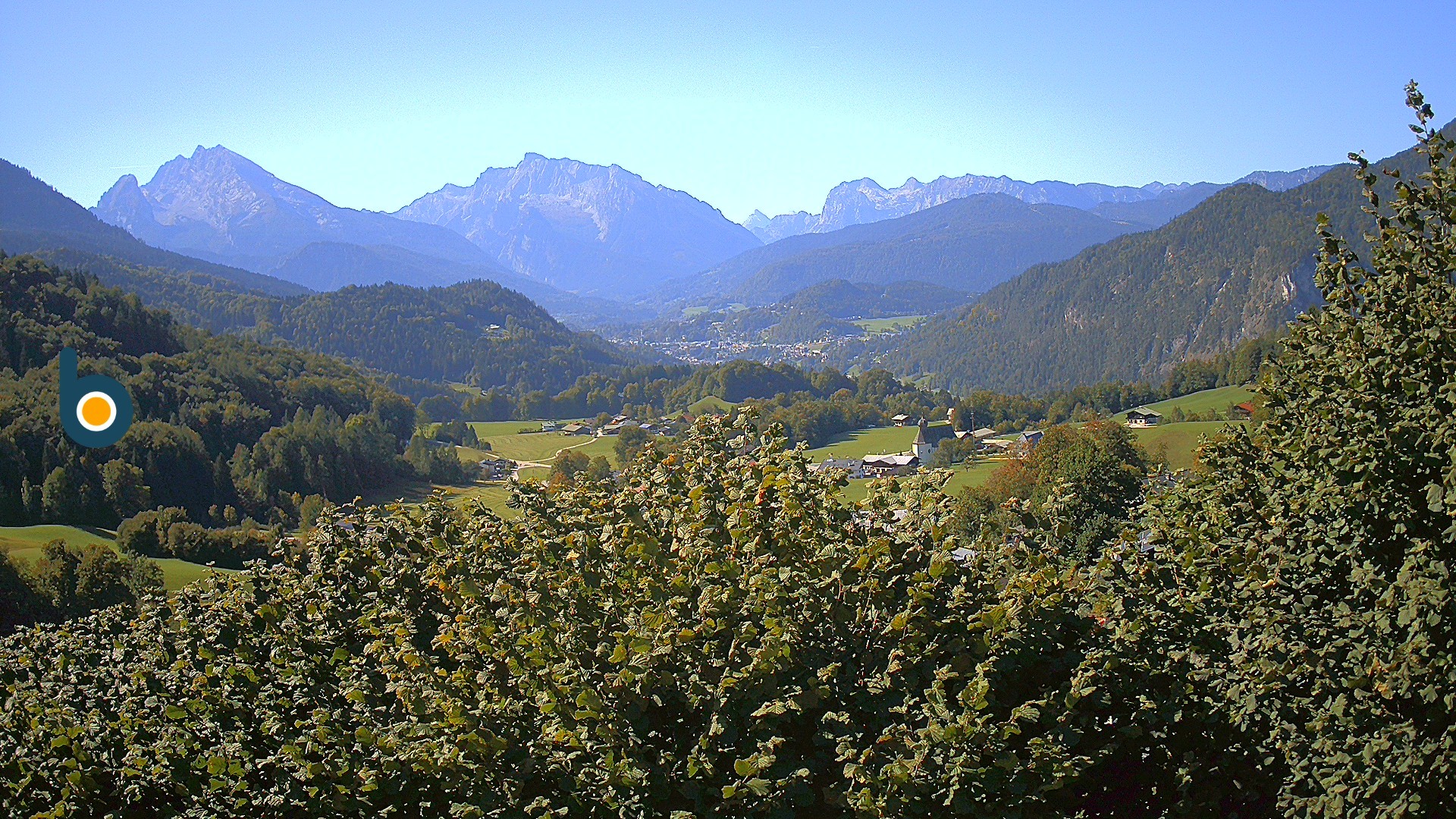 Archiv Foto Webcam Oberau: Alpinhotel Berchtesgaden