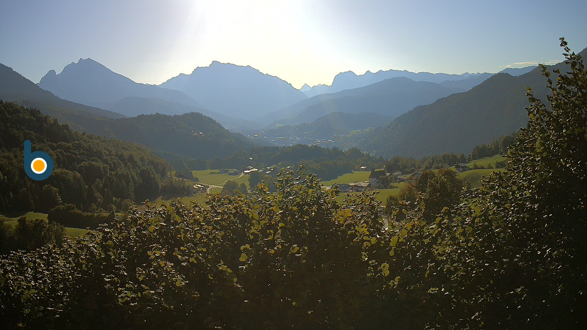 Archiv Foto Webcam Oberau: Alpinhotel Berchtesgaden