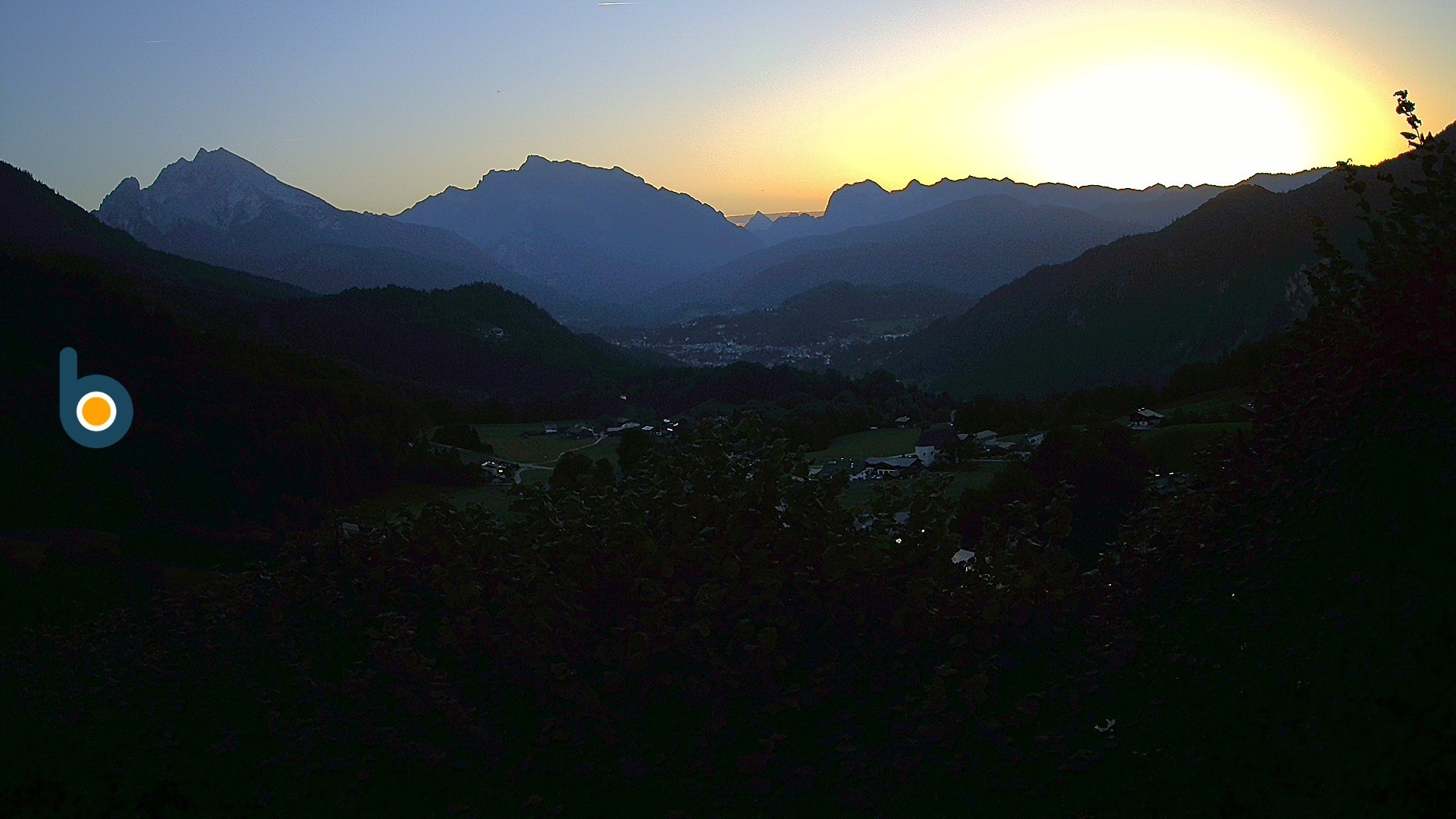 Archiv Foto Webcam Oberau: Alpinhotel Berchtesgaden