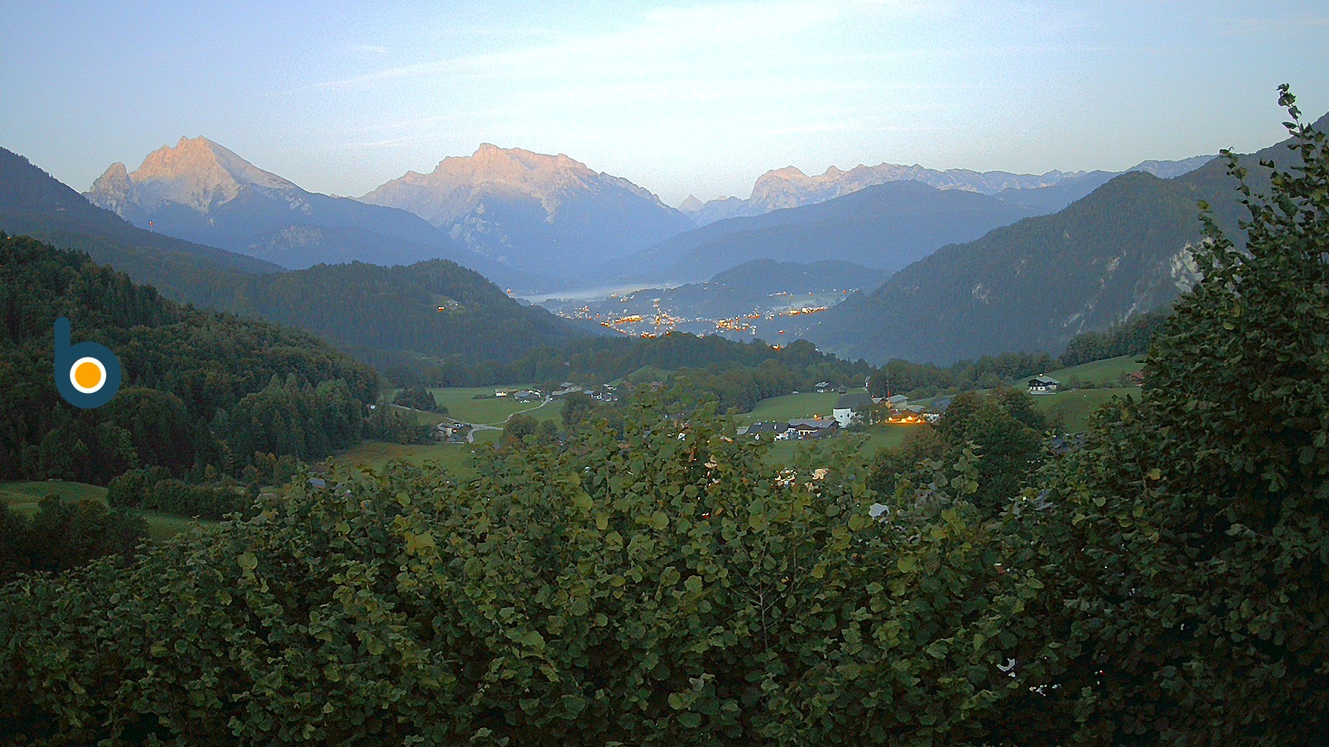 Archiv Foto Webcam Oberau: Alpinhotel Berchtesgaden