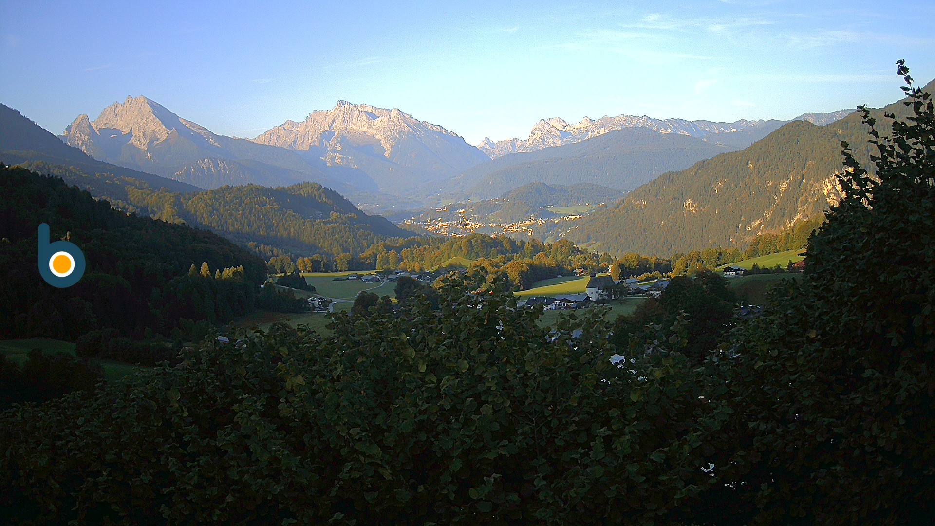 Archived image Webcam Berchtesgaden - View Oberau