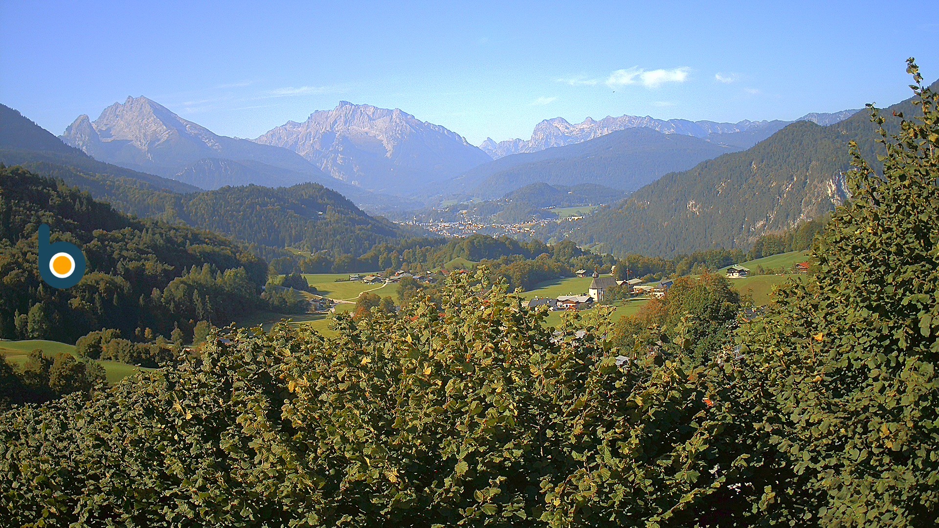 Archived image Webcam Berchtesgaden - View Oberau