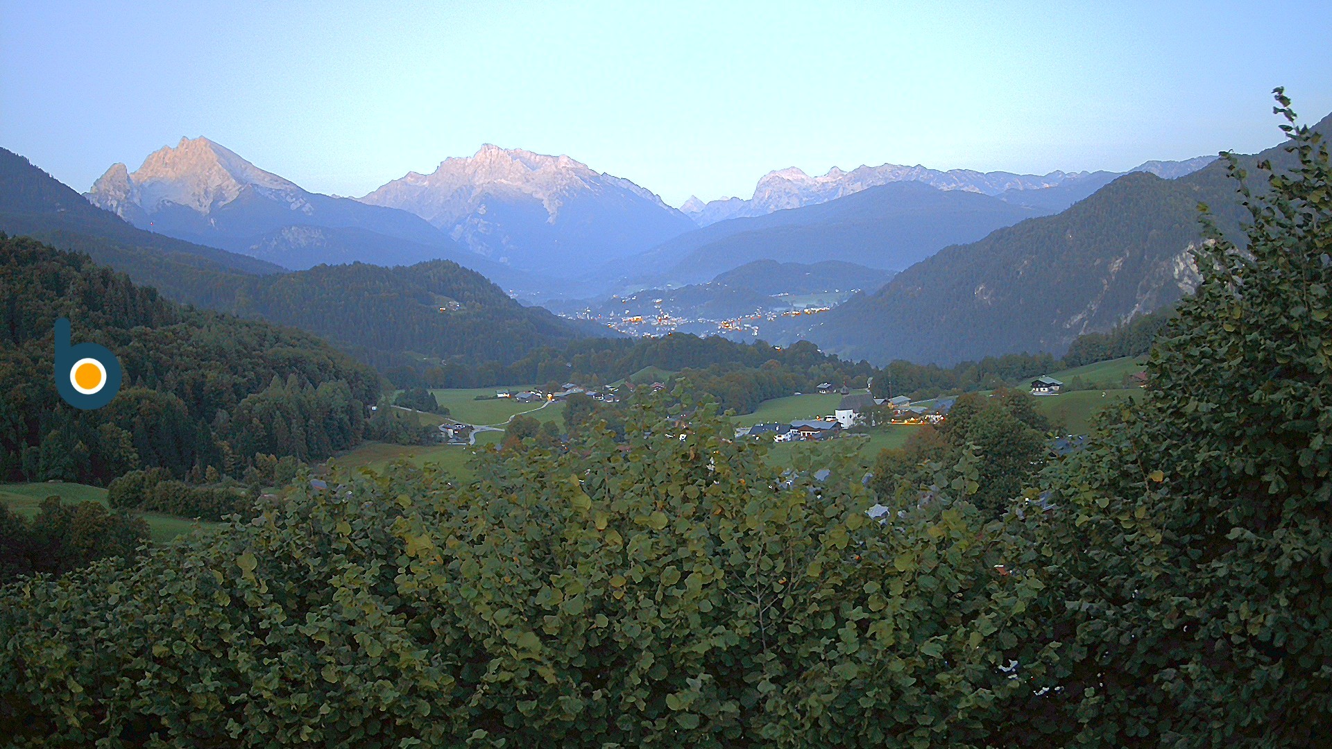 Archiv Foto Webcam Oberau: Alpinhotel Berchtesgaden