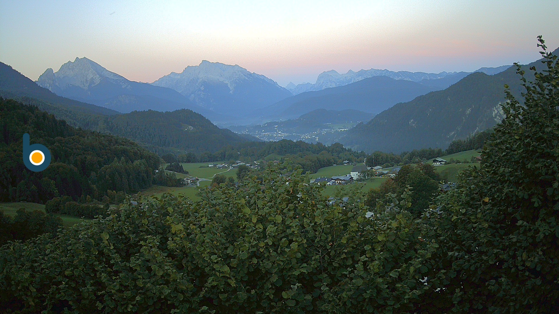 Archiv Foto Webcam Oberau: Alpinhotel Berchtesgaden