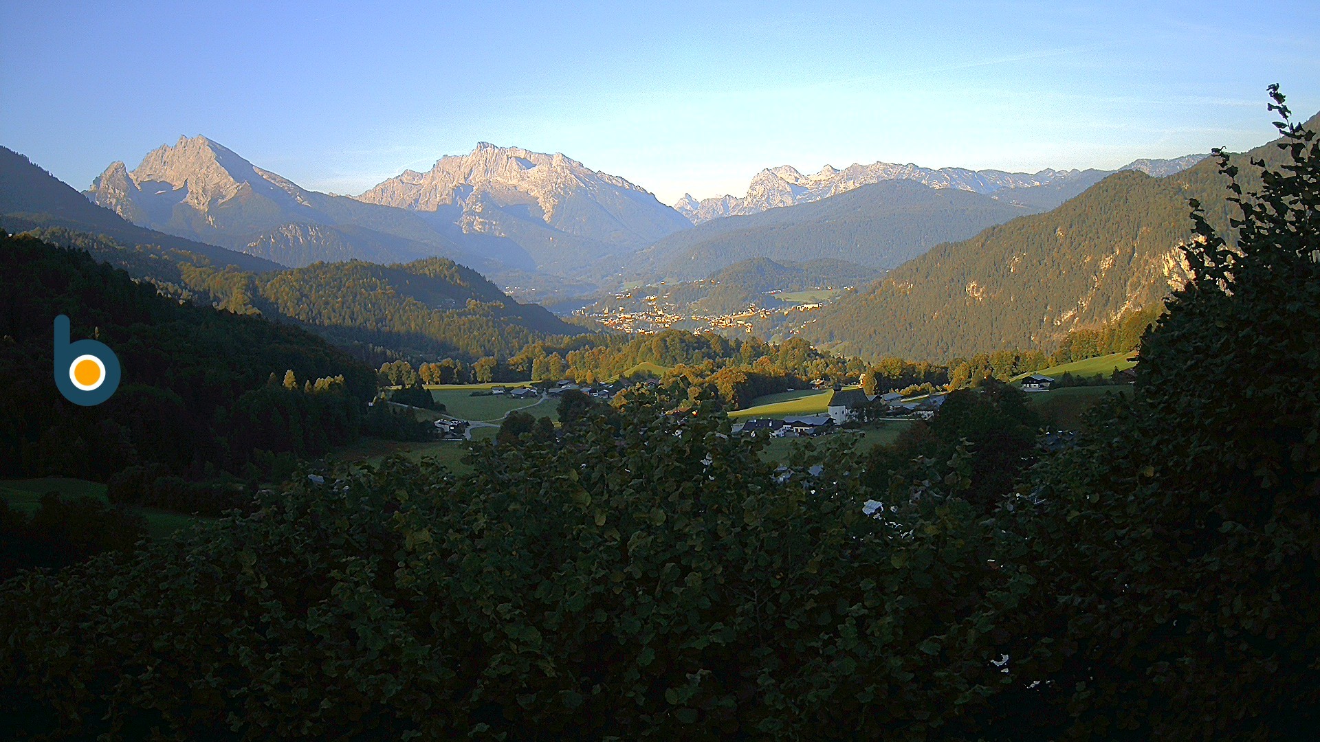 Archiv Foto Webcam Oberau: Alpinhotel Berchtesgaden