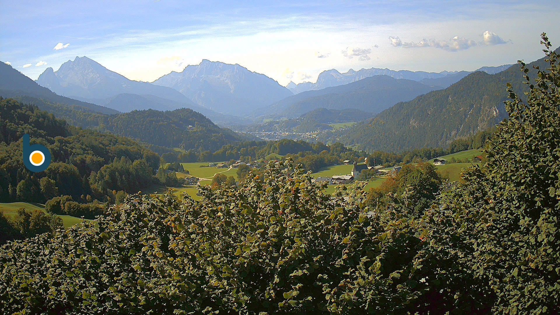 Archiv Foto Webcam Oberau: Alpinhotel Berchtesgaden