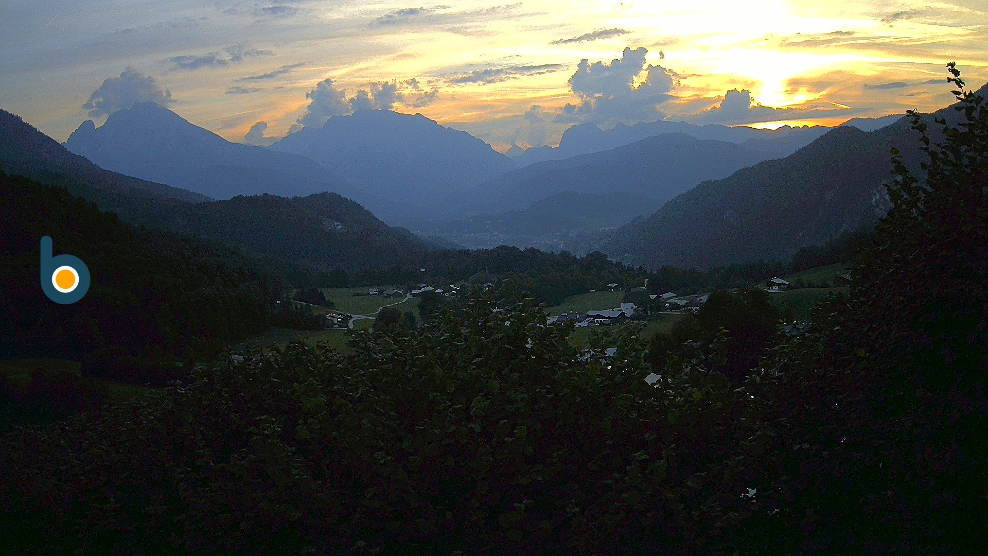 Archiv Foto Webcam Oberau: Alpinhotel Berchtesgaden