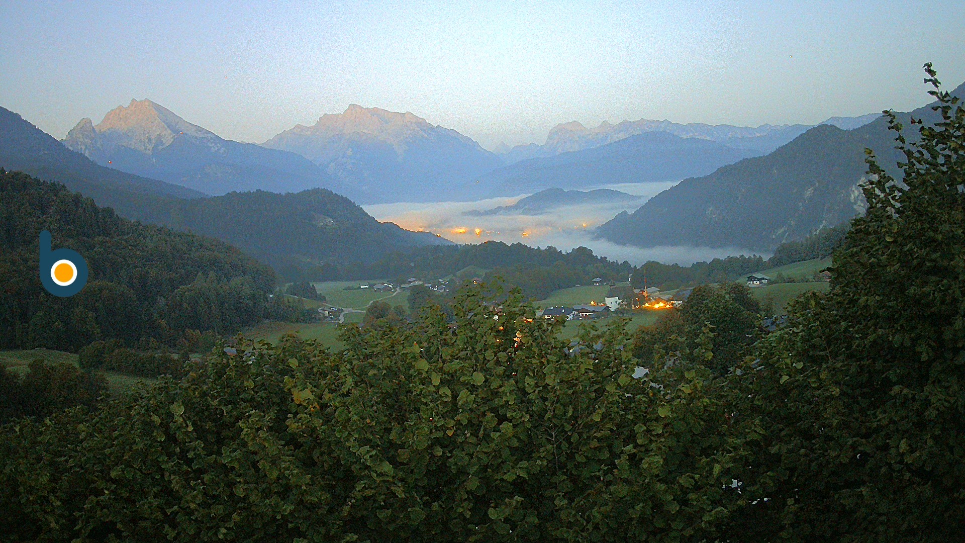 Archiv Foto Webcam Oberau: Alpinhotel Berchtesgaden