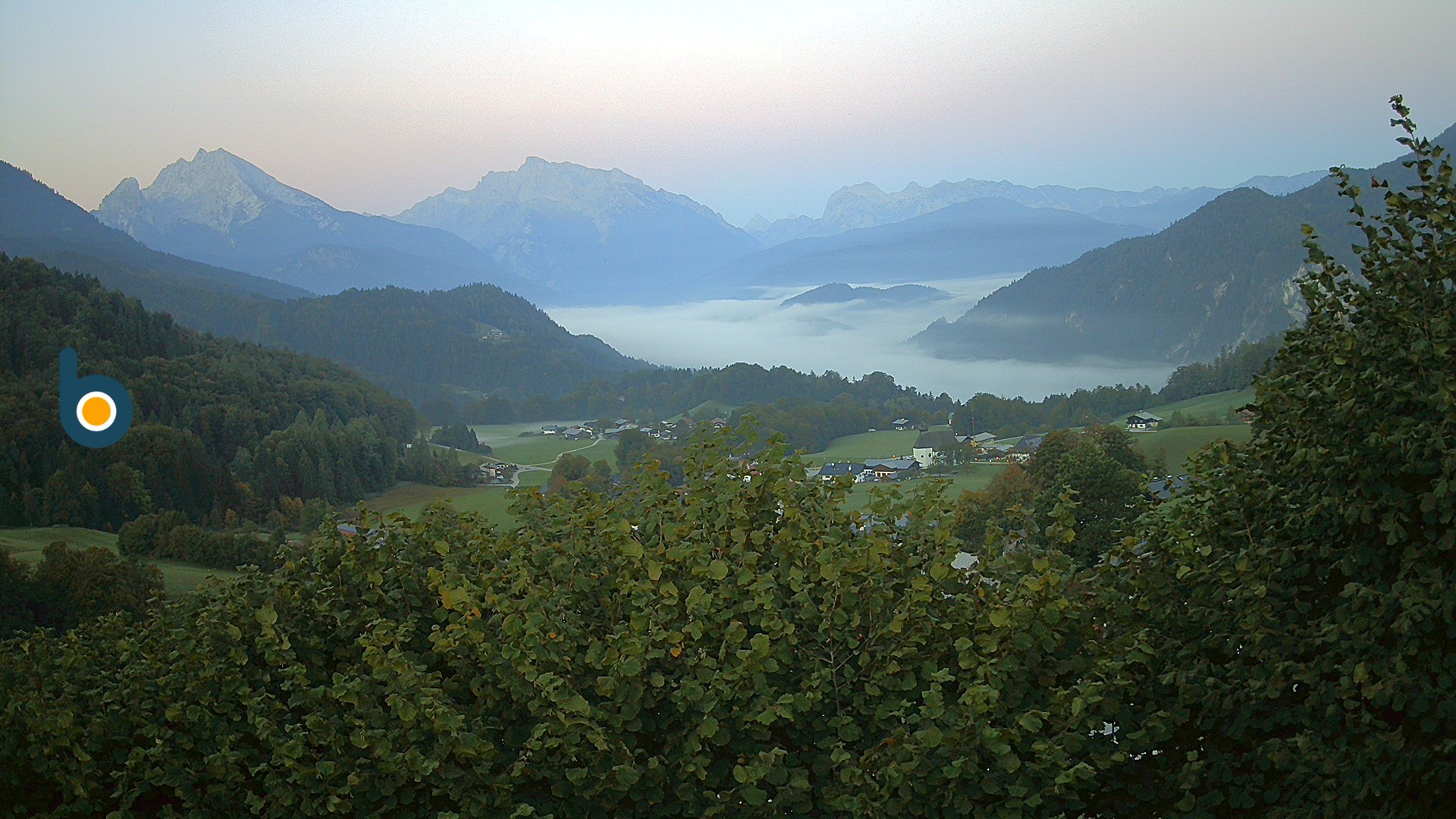 Archiv Foto Webcam Oberau: Alpinhotel Berchtesgaden
