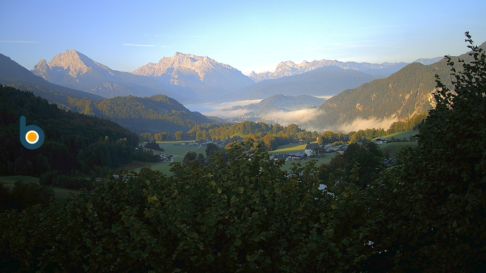 Archiv Foto Webcam Oberau: Alpinhotel Berchtesgaden