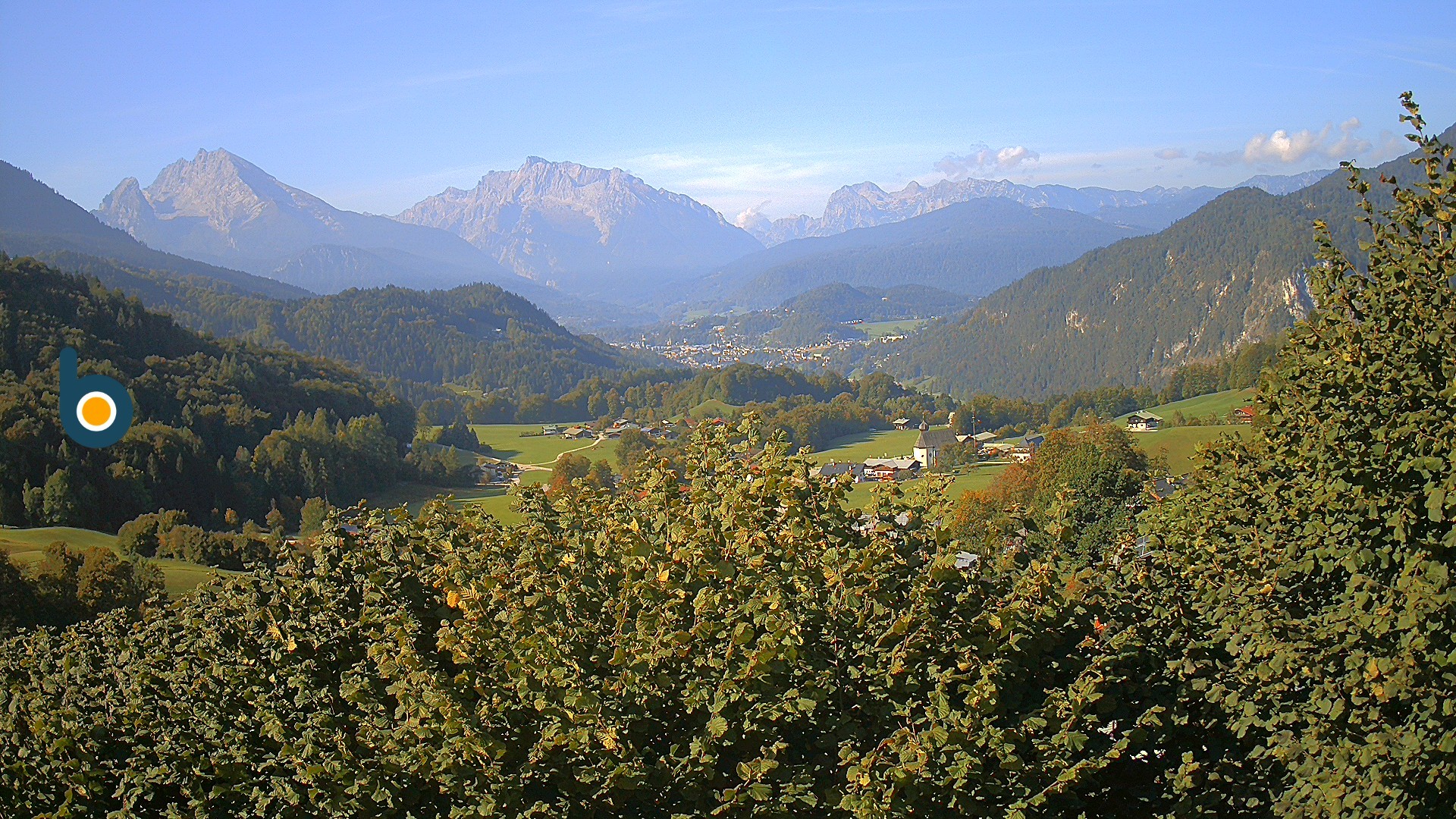 Archiv Foto Webcam Oberau: Alpinhotel Berchtesgaden