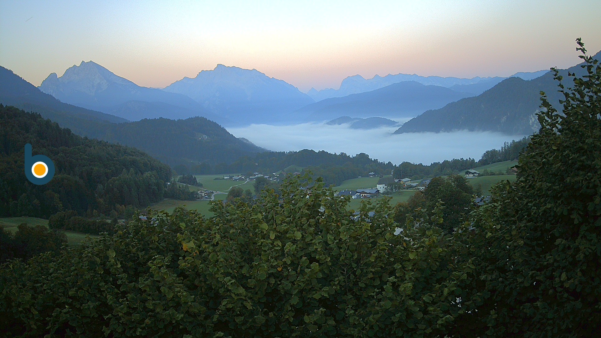 Archiv Foto Webcam Oberau: Alpinhotel Berchtesgaden