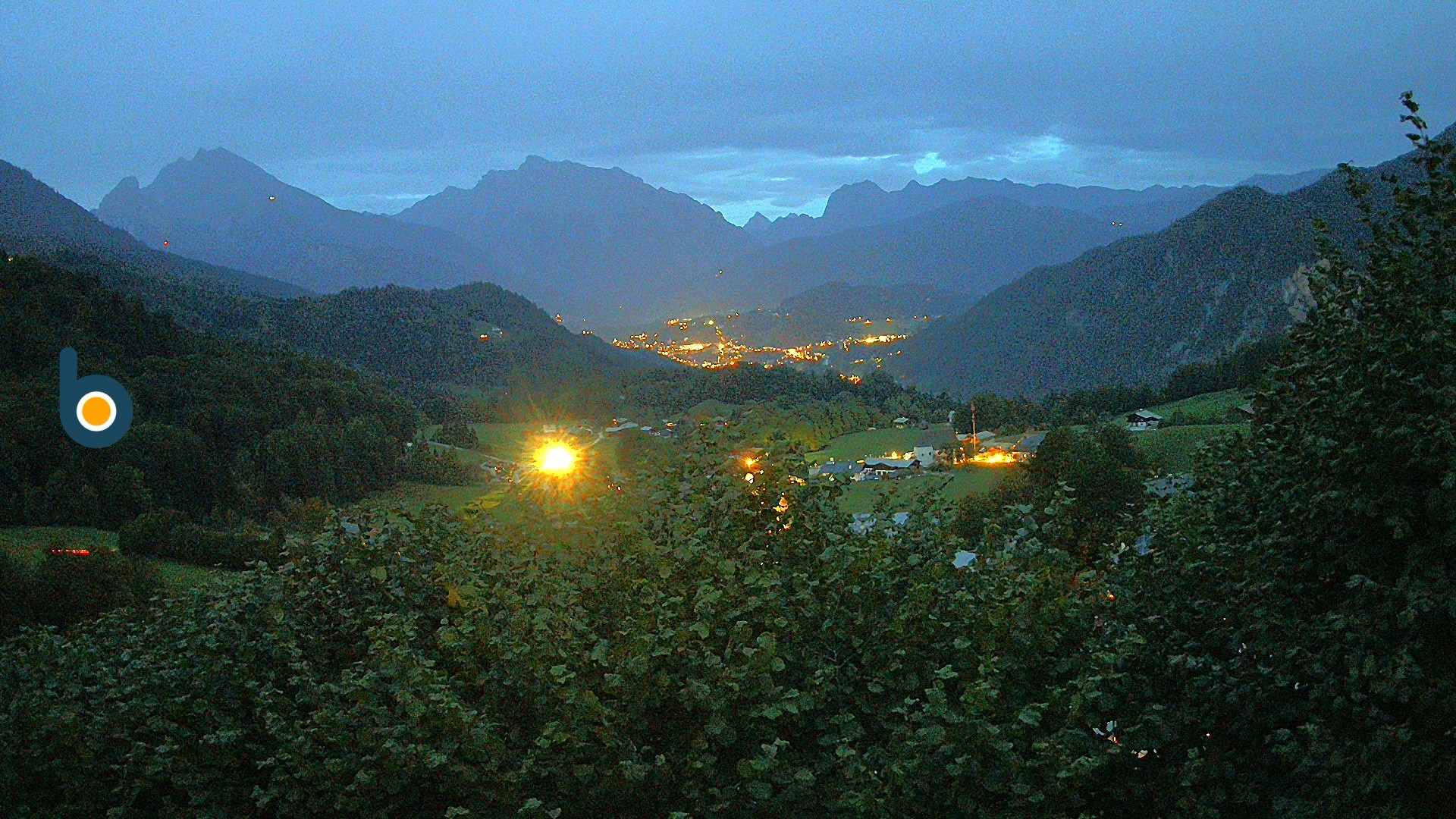 Archiv Foto Webcam Oberau: Alpinhotel Berchtesgaden
