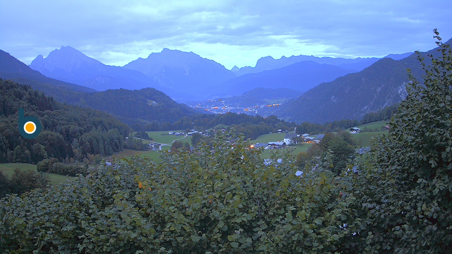 Archiv Foto Webcam Oberau: Alpinhotel Berchtesgaden