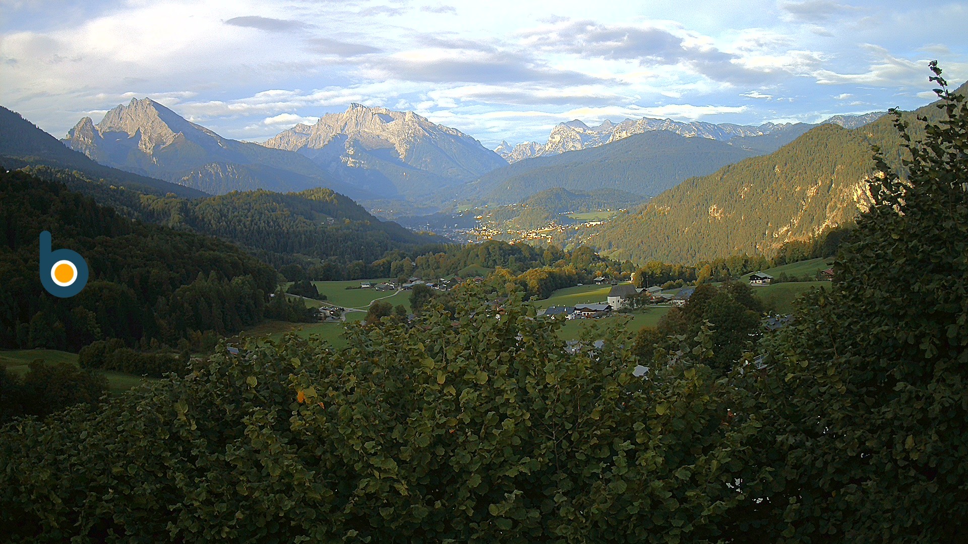 Archiv Foto Webcam Oberau: Alpinhotel Berchtesgaden