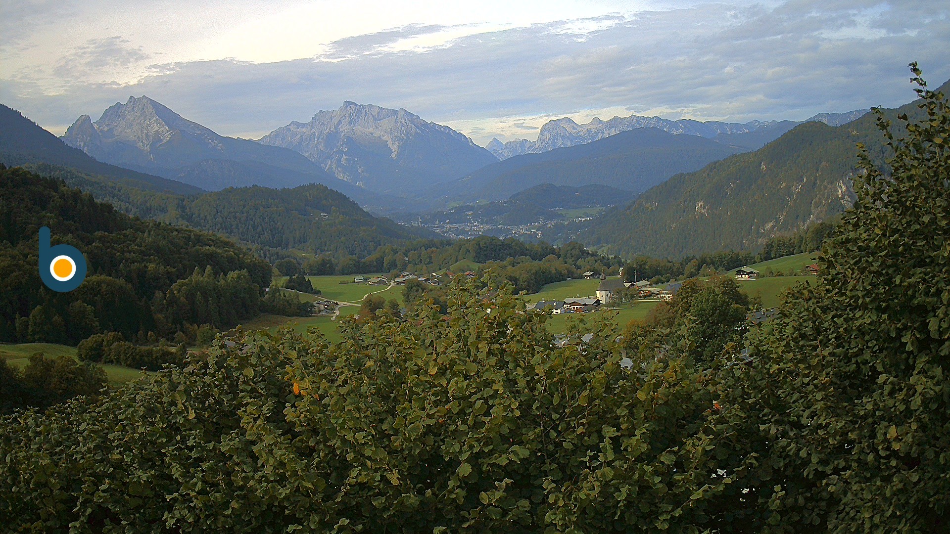 Archiv Foto Webcam Oberau: Alpinhotel Berchtesgaden