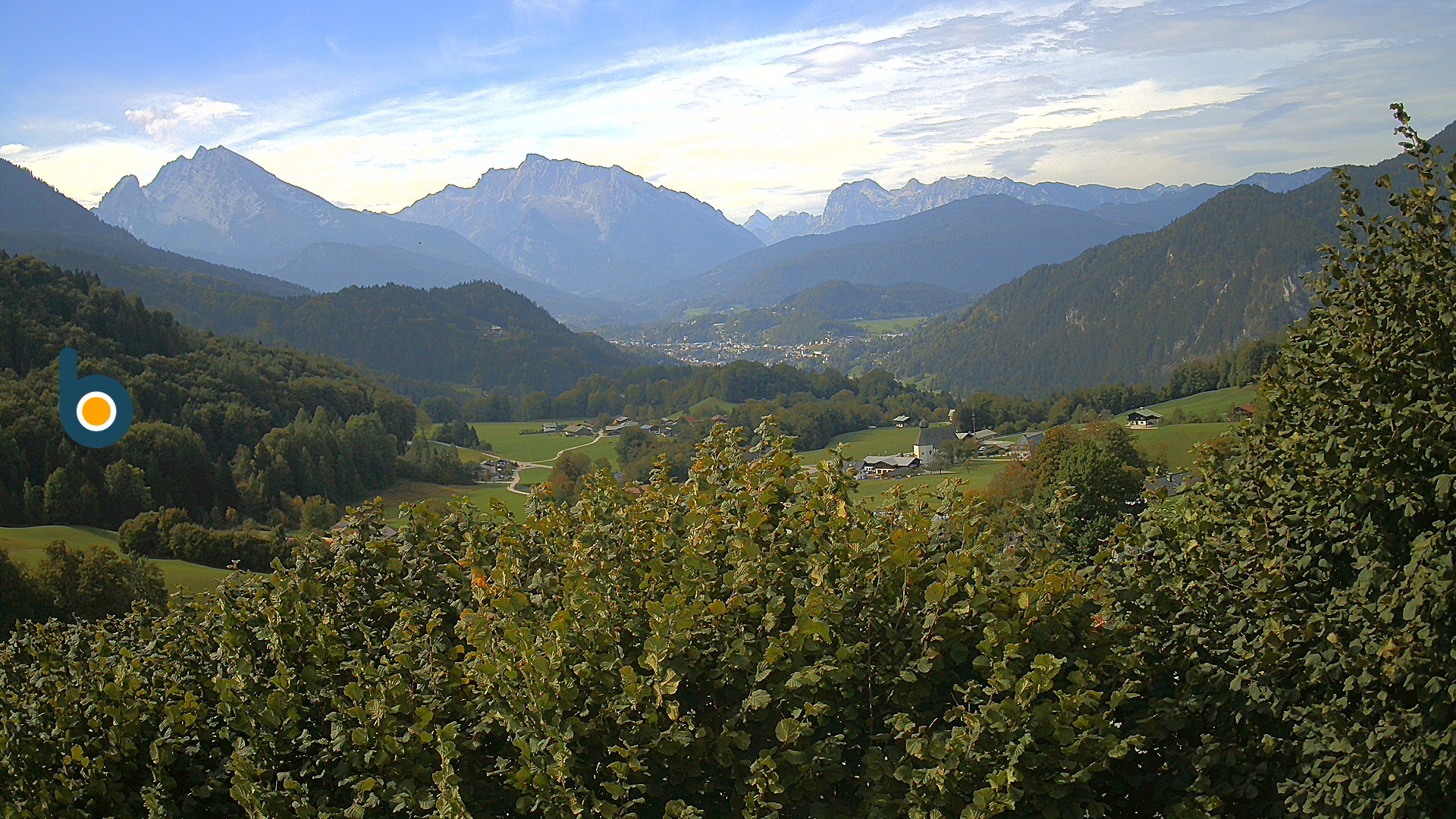 Archiv Foto Webcam Oberau: Alpinhotel Berchtesgaden