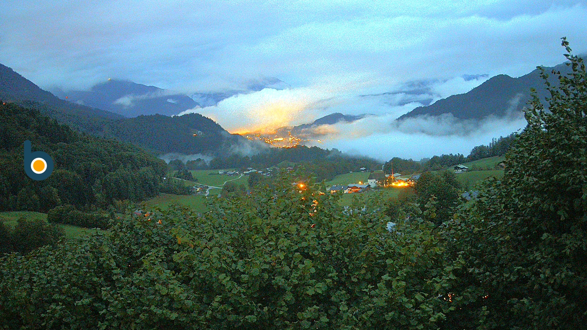 Archiv Foto Webcam Oberau: Alpinhotel Berchtesgaden