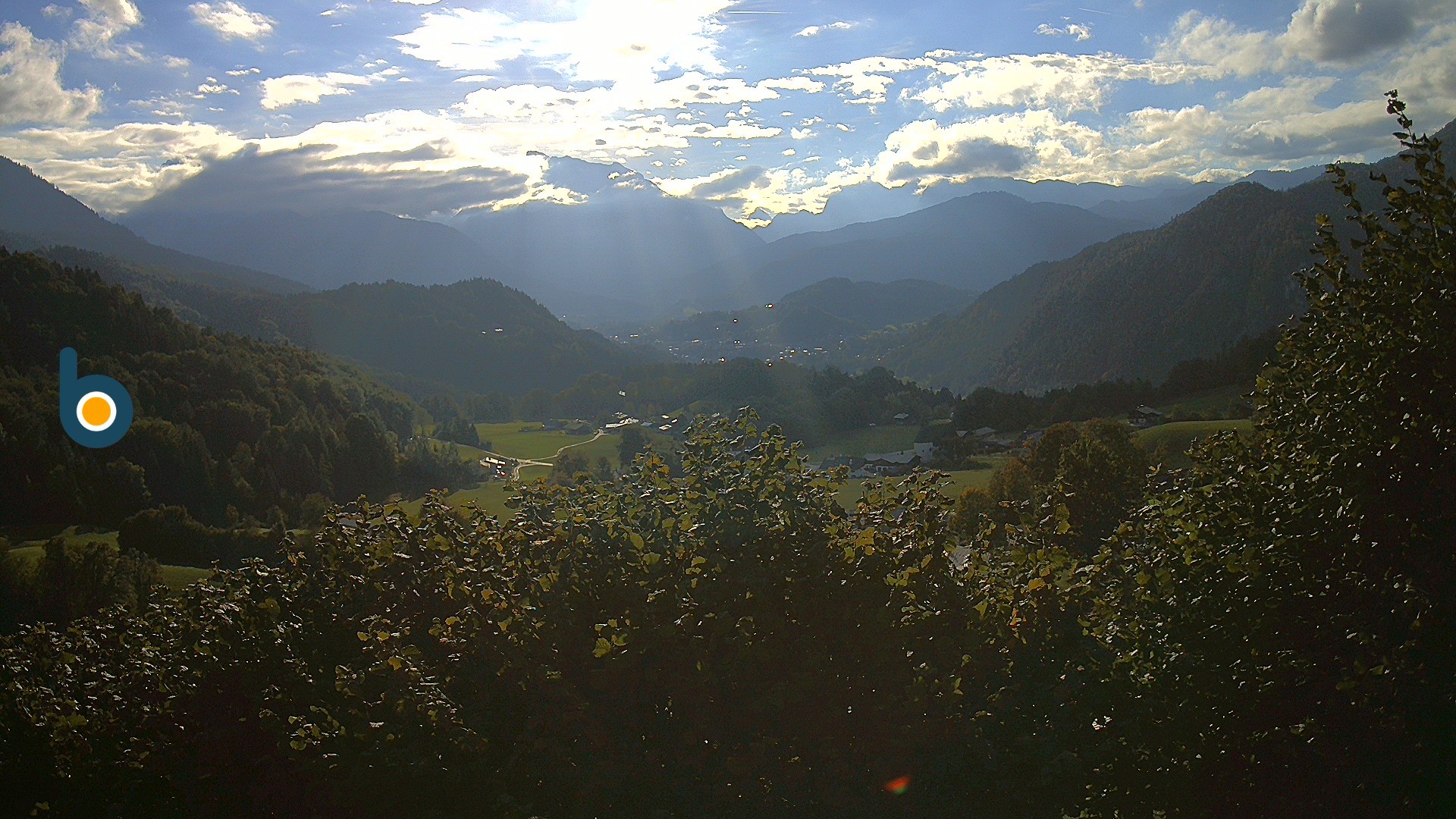 Archiv Foto Webcam Oberau: Alpinhotel Berchtesgaden