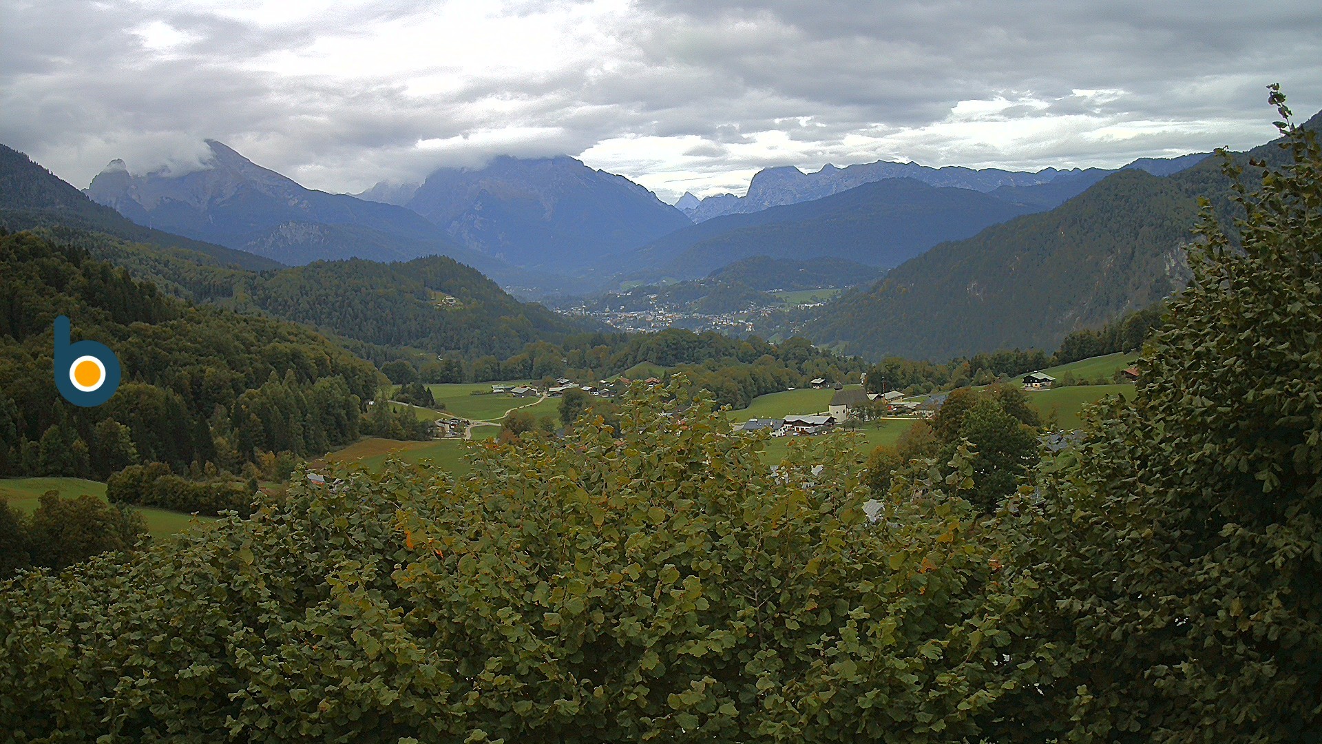 Archived image Webcam Berchtesgaden - View Oberau