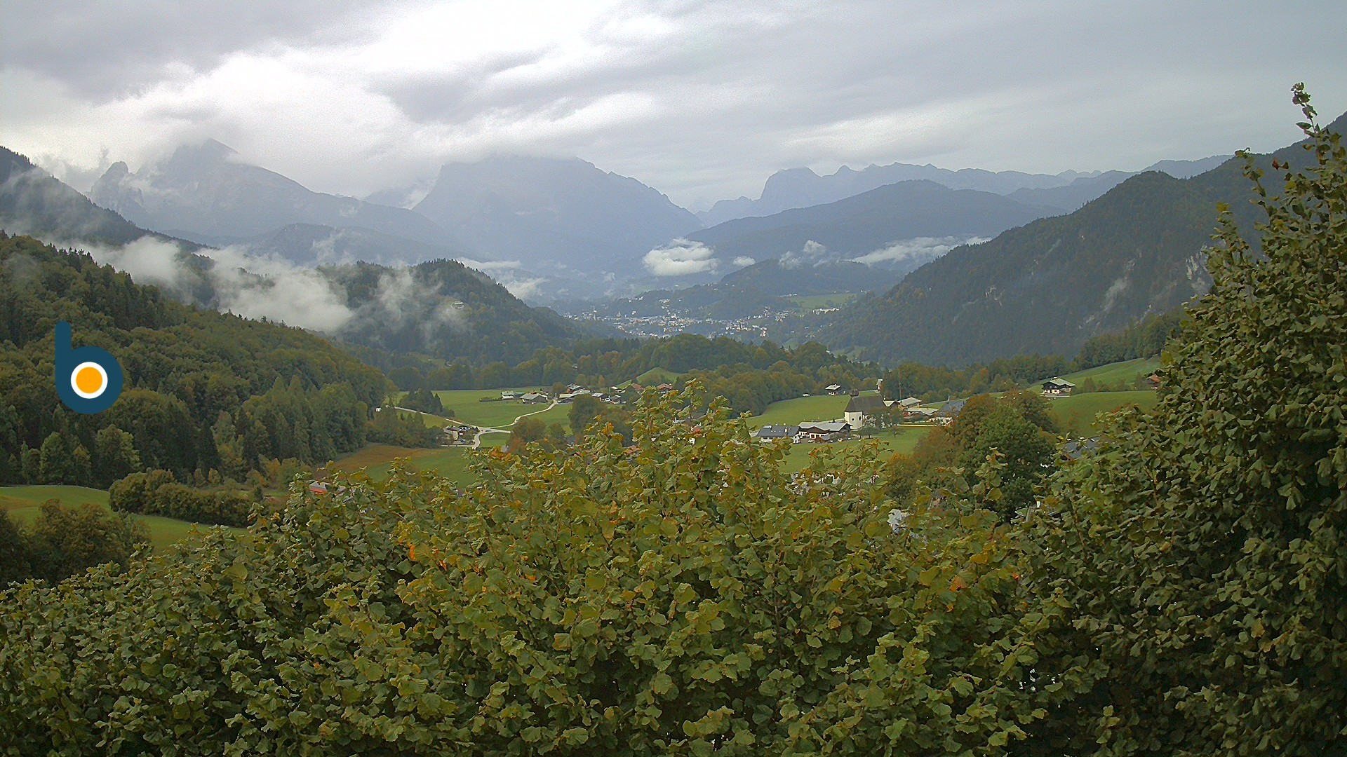 Archived image Webcam Berchtesgaden - View Oberau