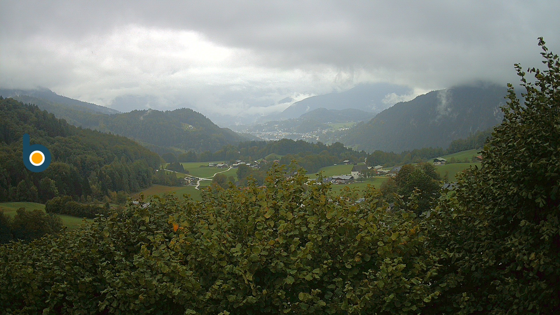 Archived image Webcam Berchtesgaden - View Oberau