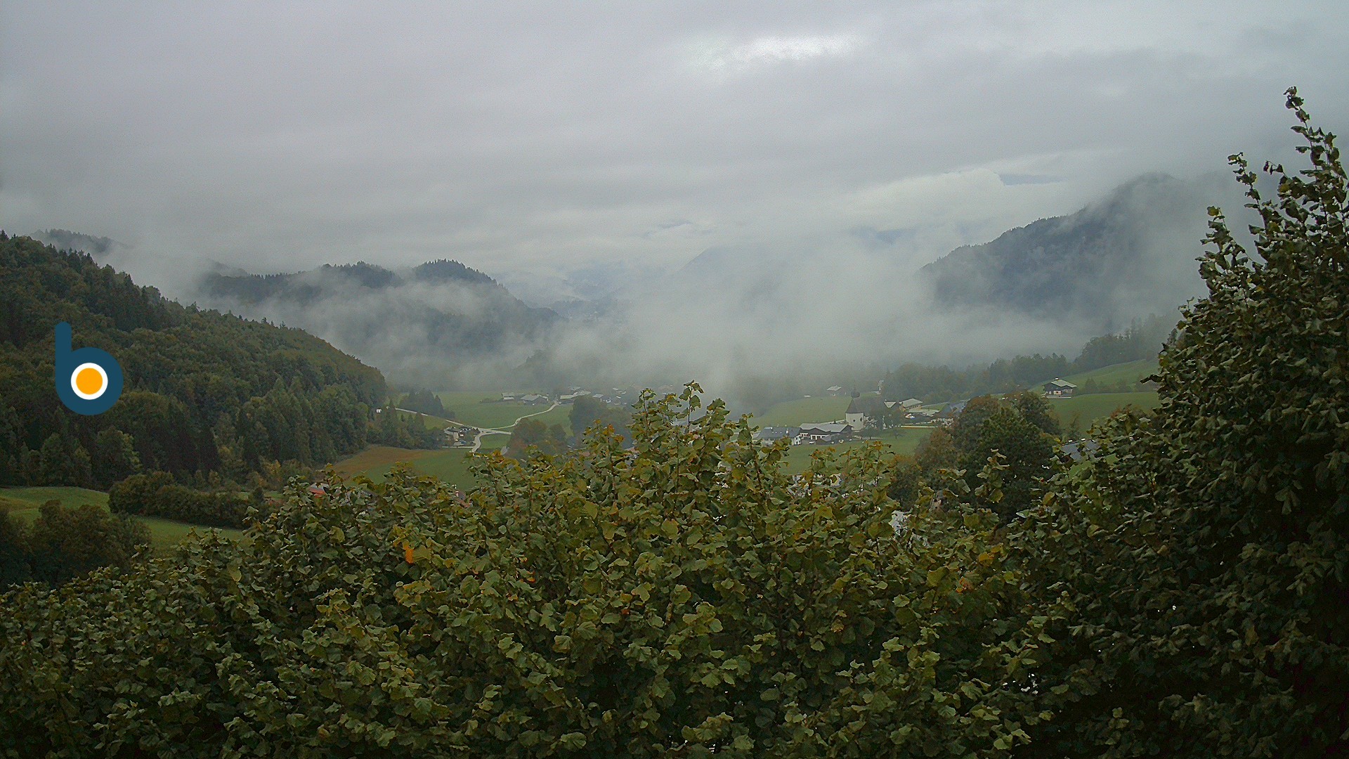 Archived image Webcam Berchtesgaden - View Oberau