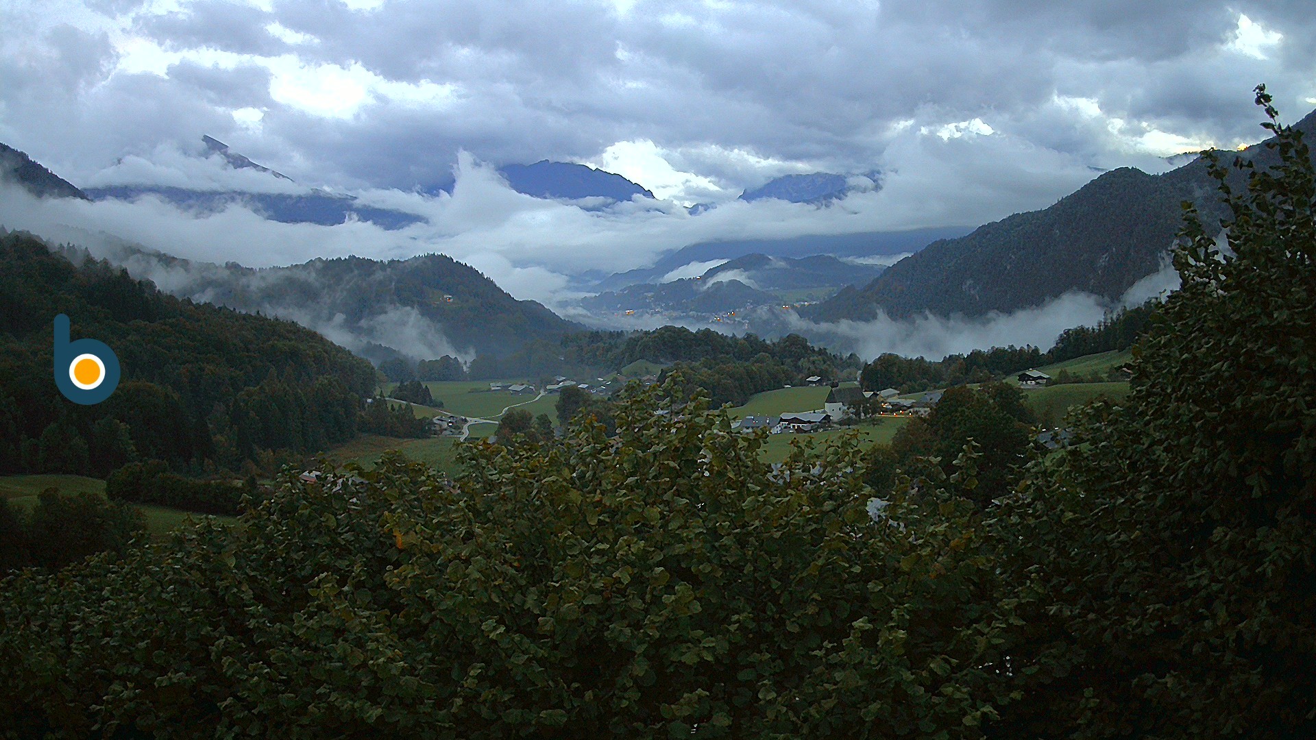 Archived image Webcam Berchtesgaden - View Oberau