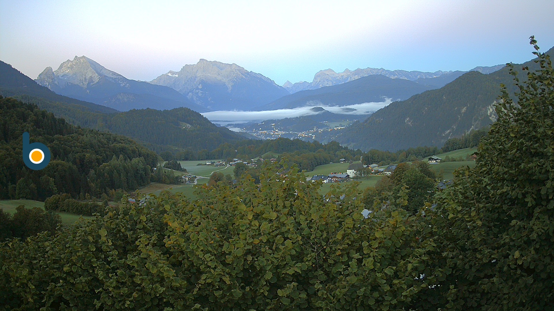 Archived image Webcam Berchtesgaden - View Oberau